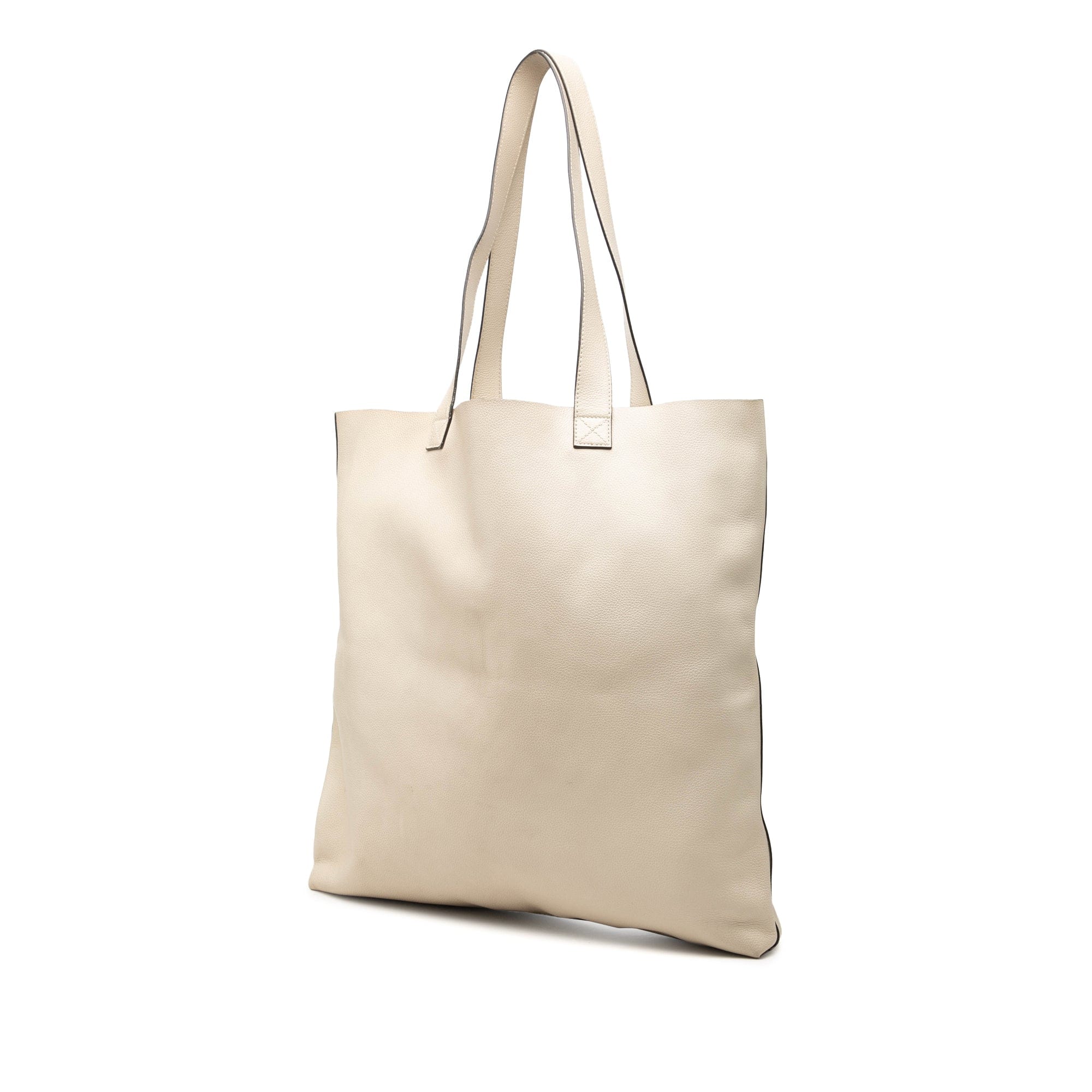 Gucci Calfskin Logo Tote