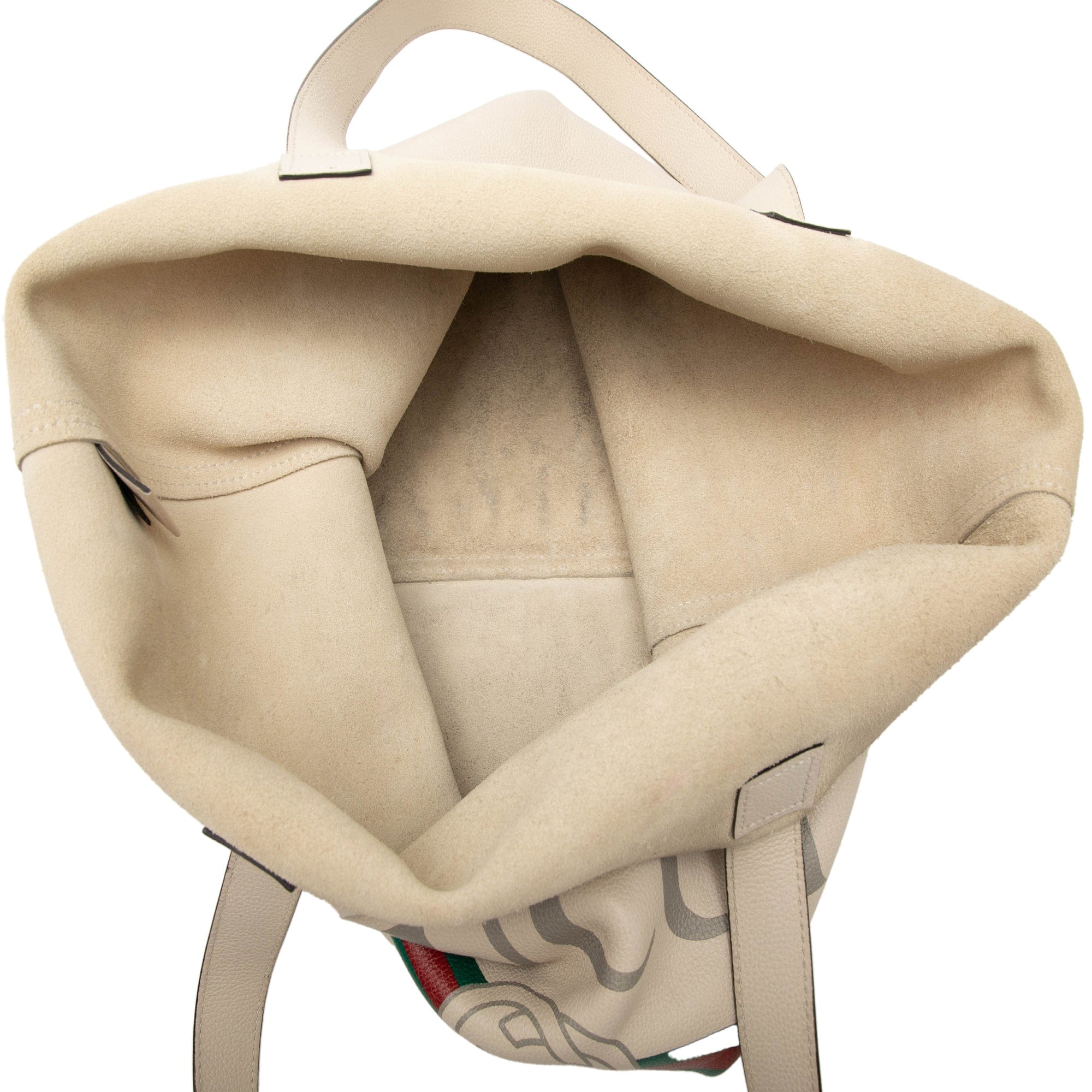Gucci Calfskin Logo Tote