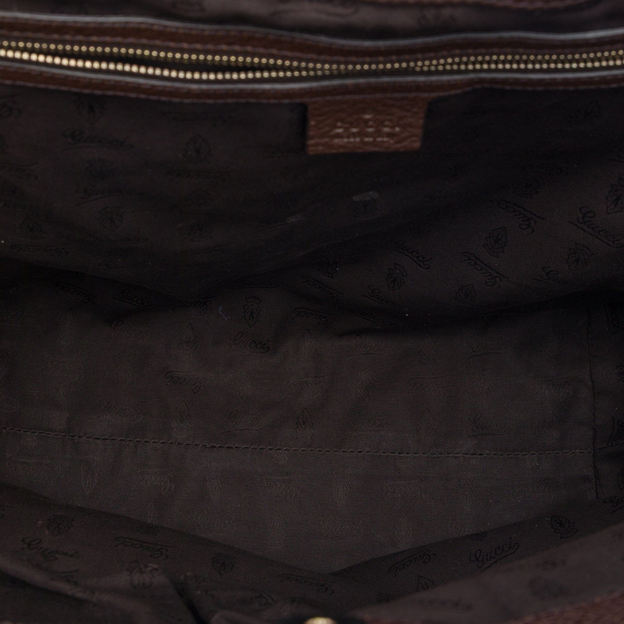Gucci Large GG Canvas GG Charm Tote