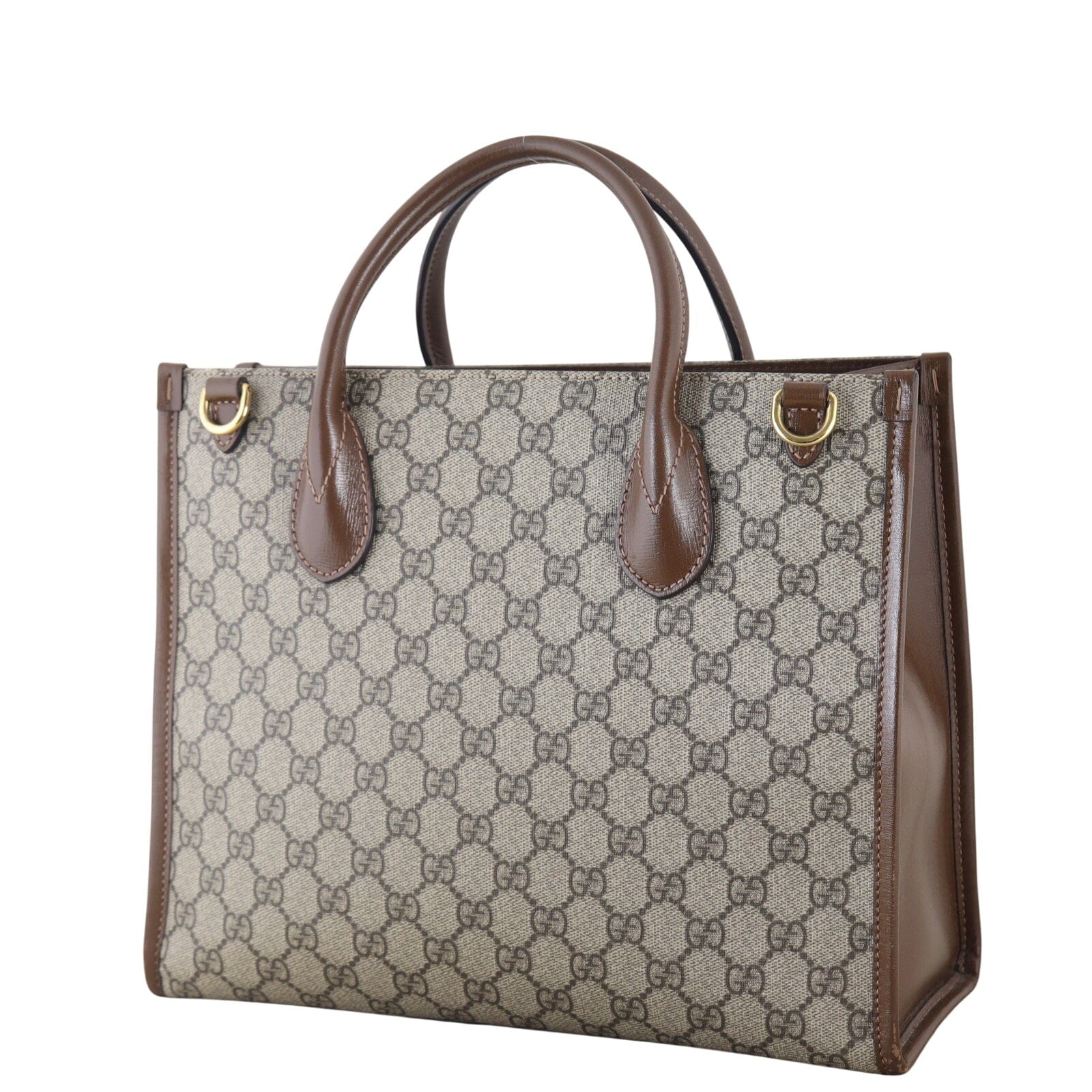 Gucci GG Supreme Interlocking G Tote Small