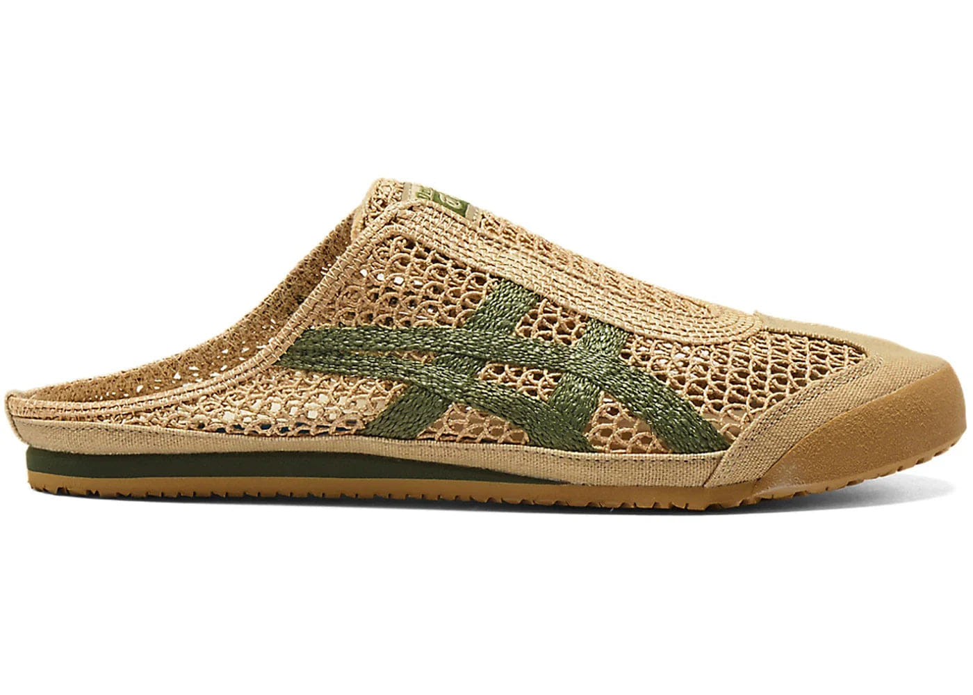 ASICS Onitsuka Tiger Mexico 66 Sabot Beige Green