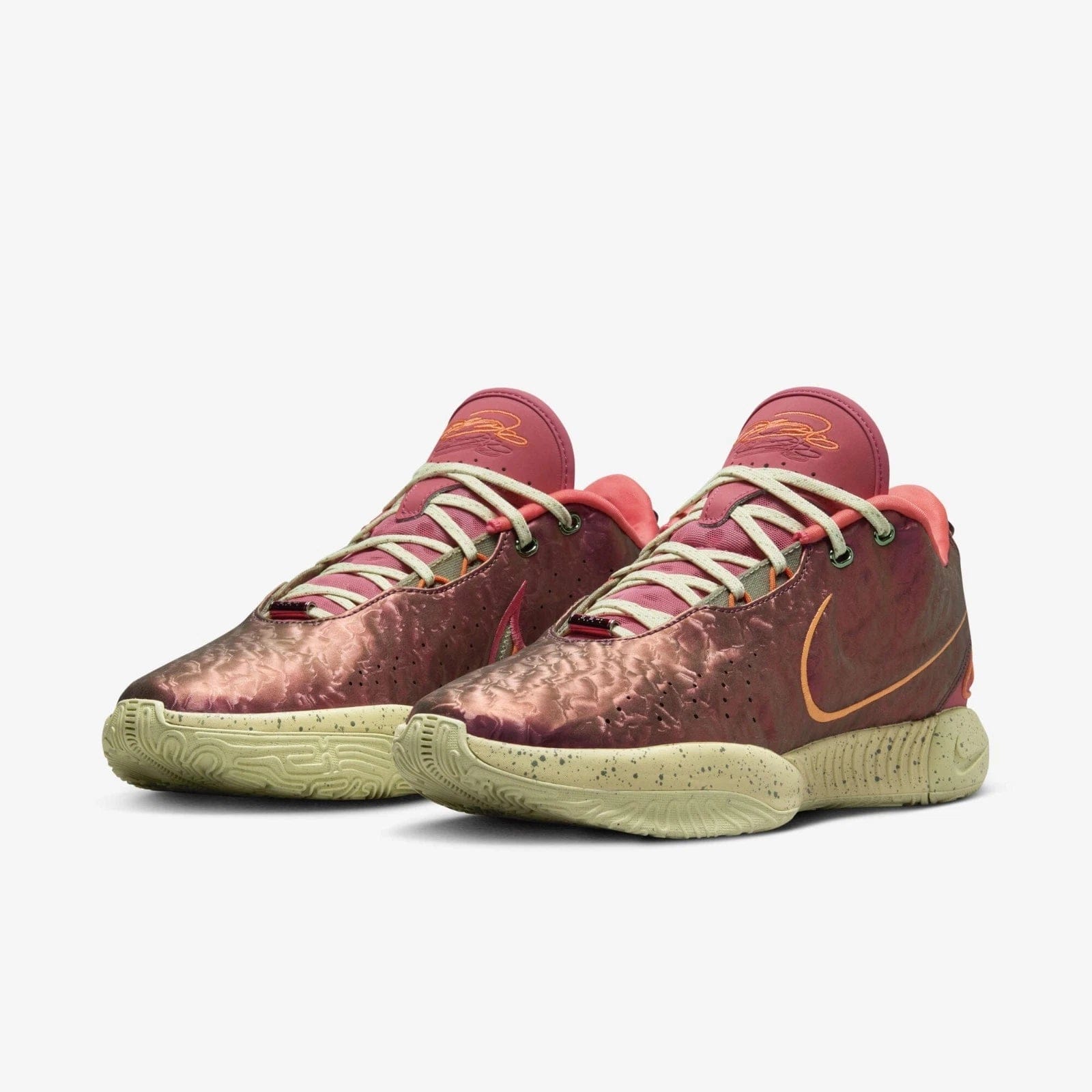 Nike LeBron XXI Queen Conch FN0708 - 800 MenEmber Glow Basketball Shoes MEW1664