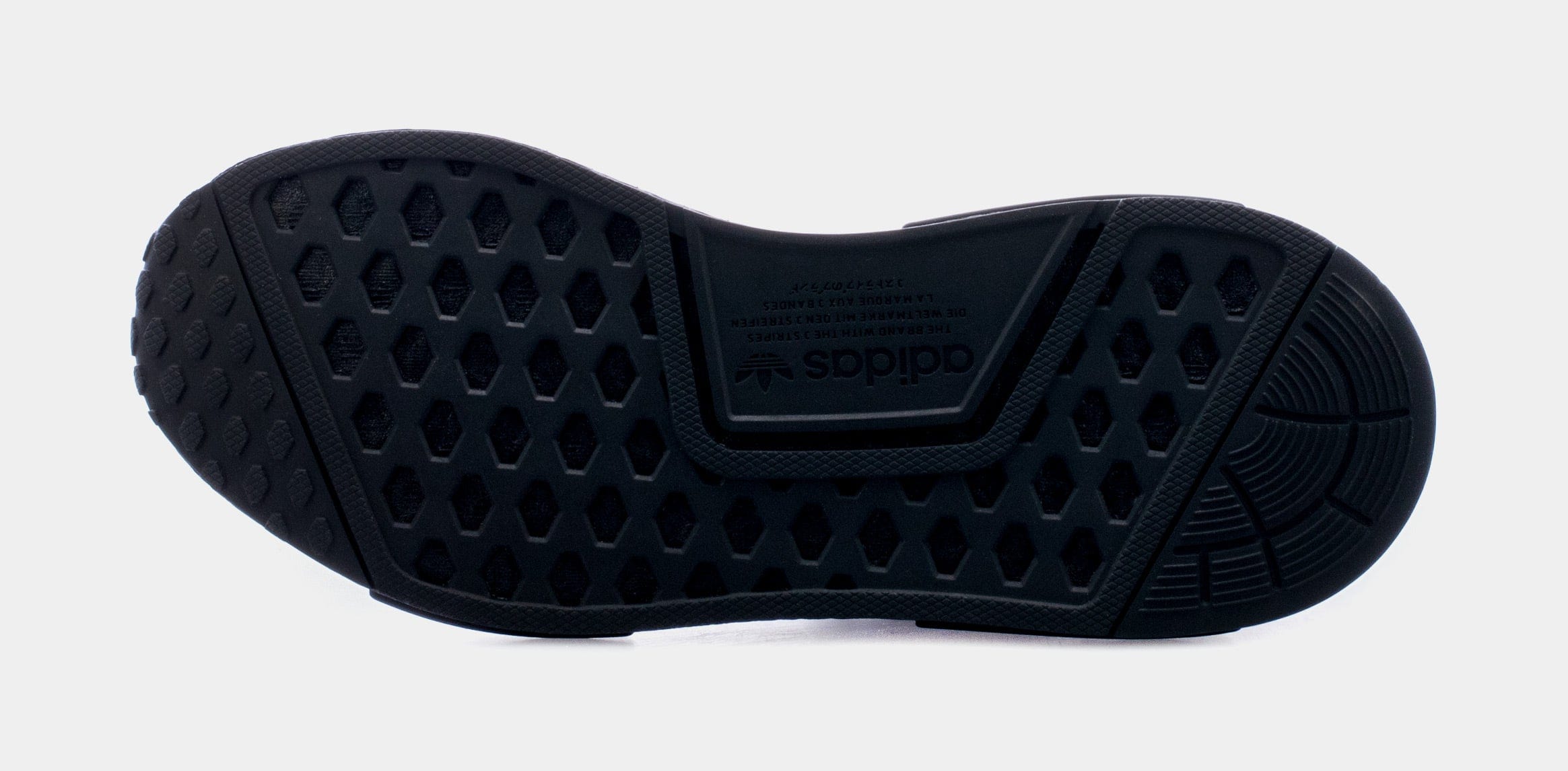 adidas NMD R1 Grade School Running Shoes (Black)