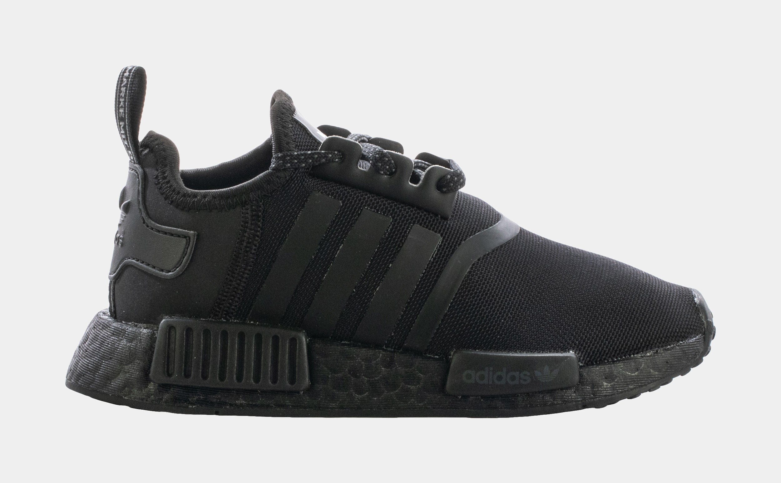 adidas NMD R1 Preschool Running Shoes (Black)
