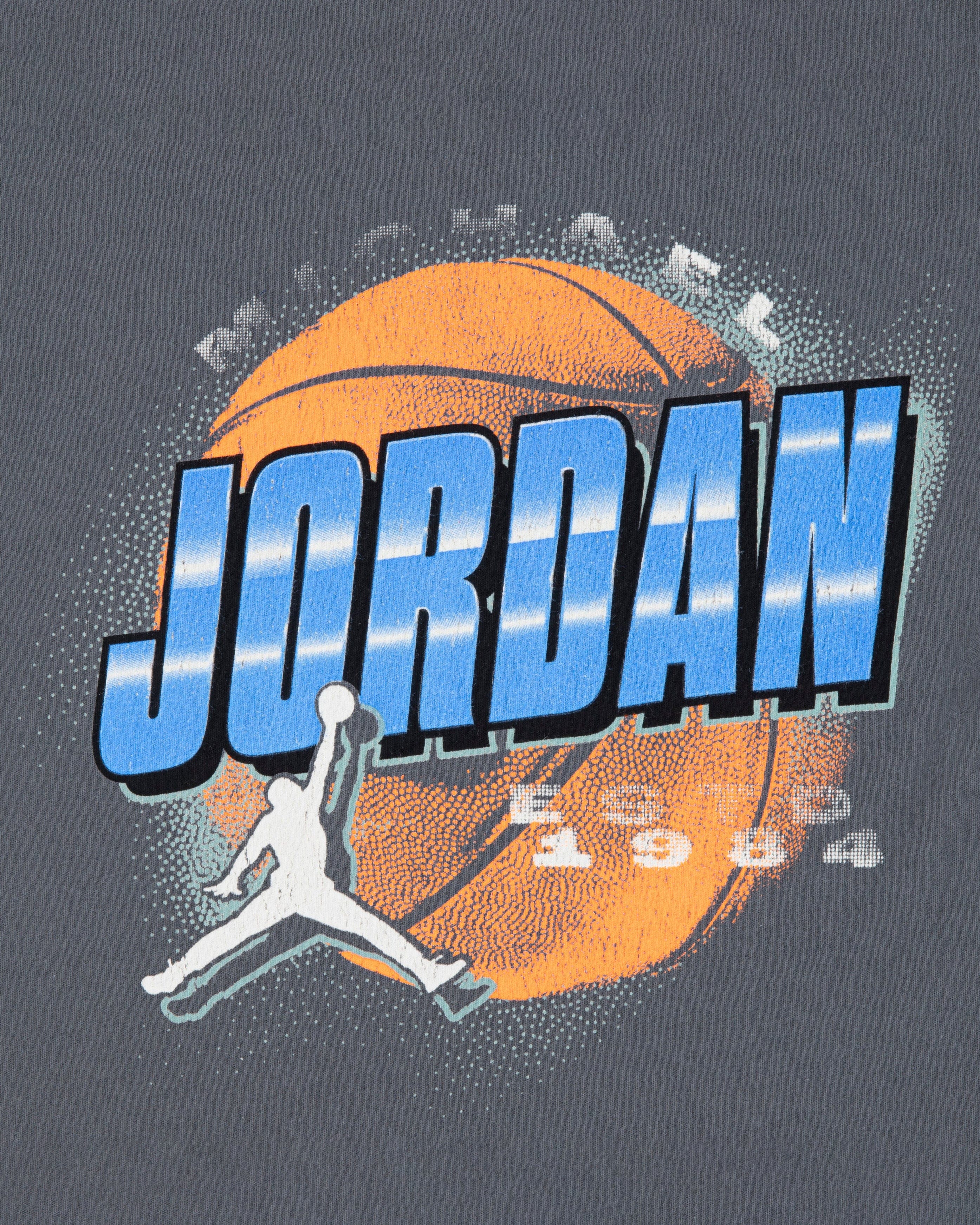 Air Jordan Jordan Kids' Distressed Chrome T - Shirt Iron Grey