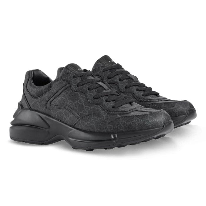 Gucci Rhyton GG Supreme Black sneakers