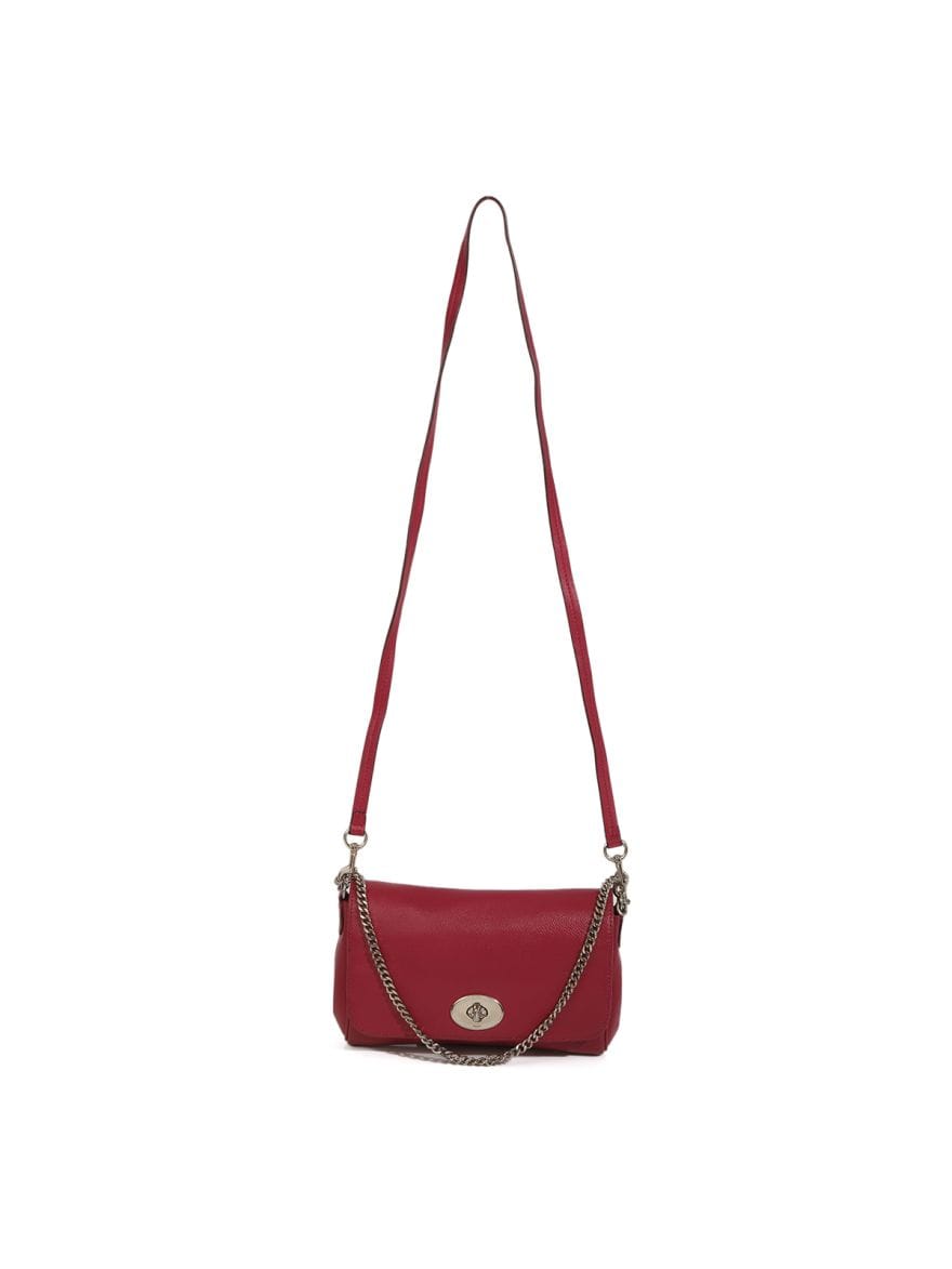 Coach Magenta flap crossbody bag