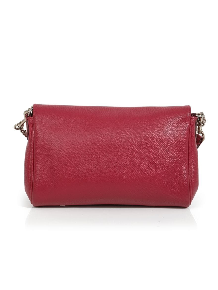 Coach Magenta flap crossbody bag