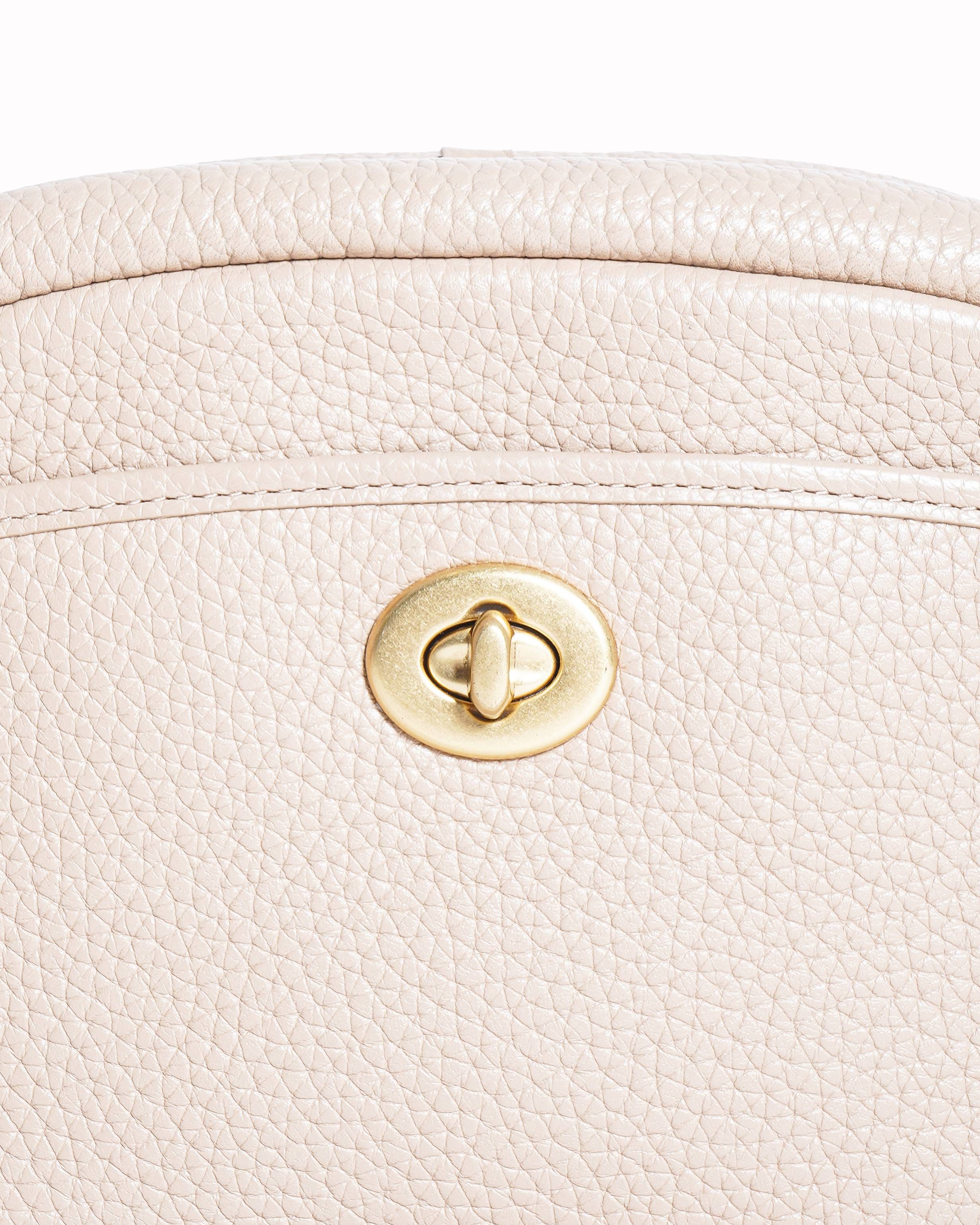 Coach Camera Crossbody Bag in Beige