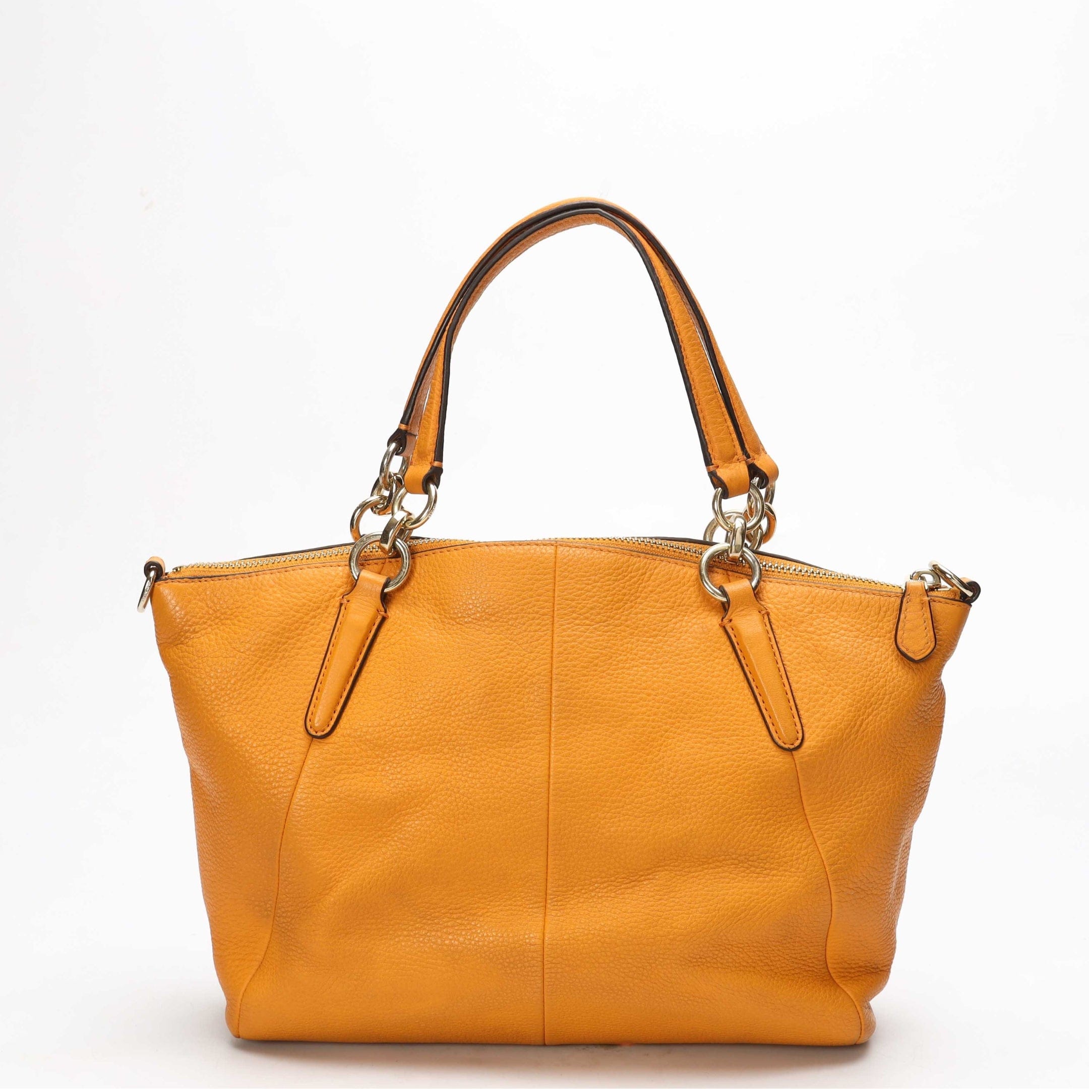 Coach Yellow Kelsey Satchel Crossbody Bag