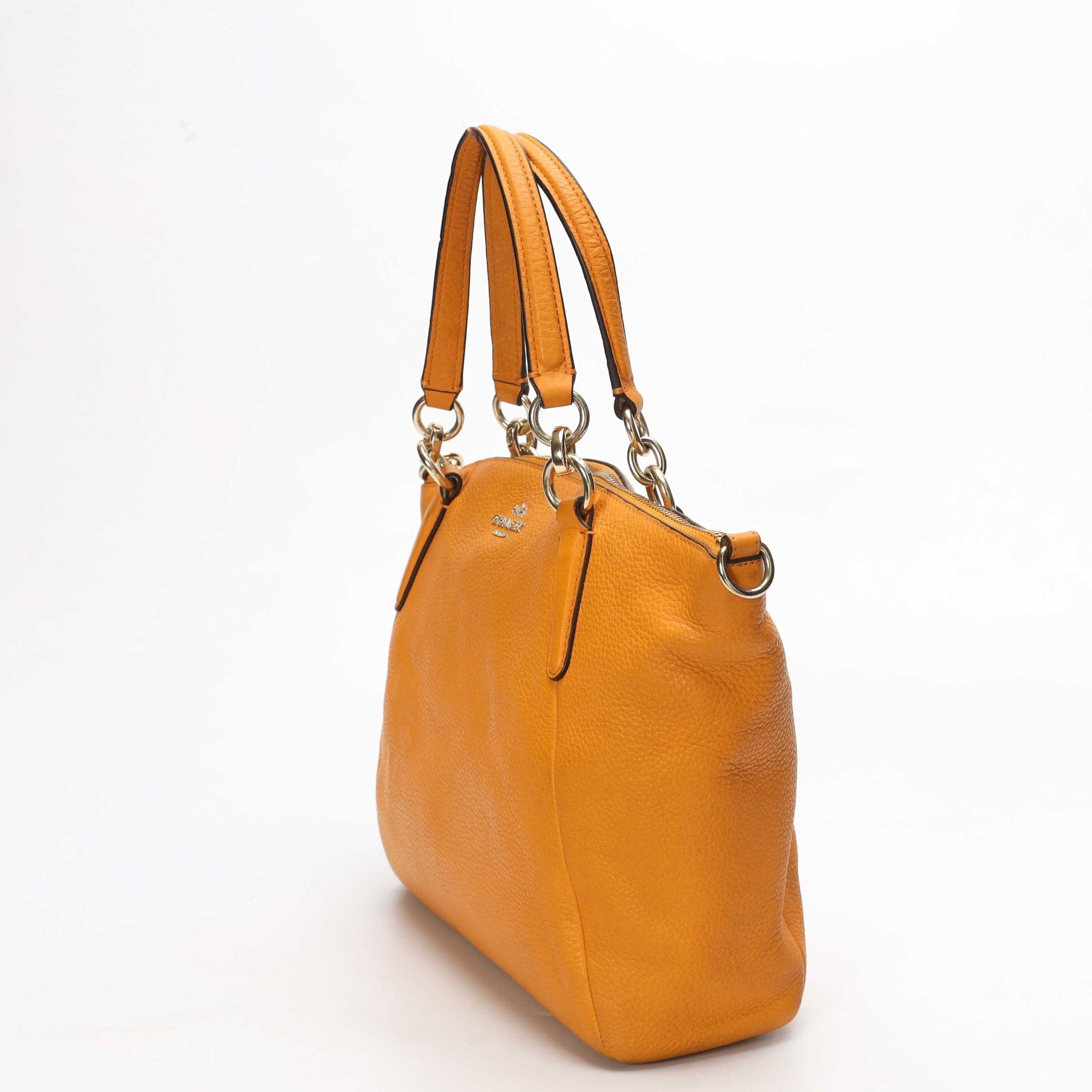 Coach Yellow Kelsey Satchel Crossbody Bag