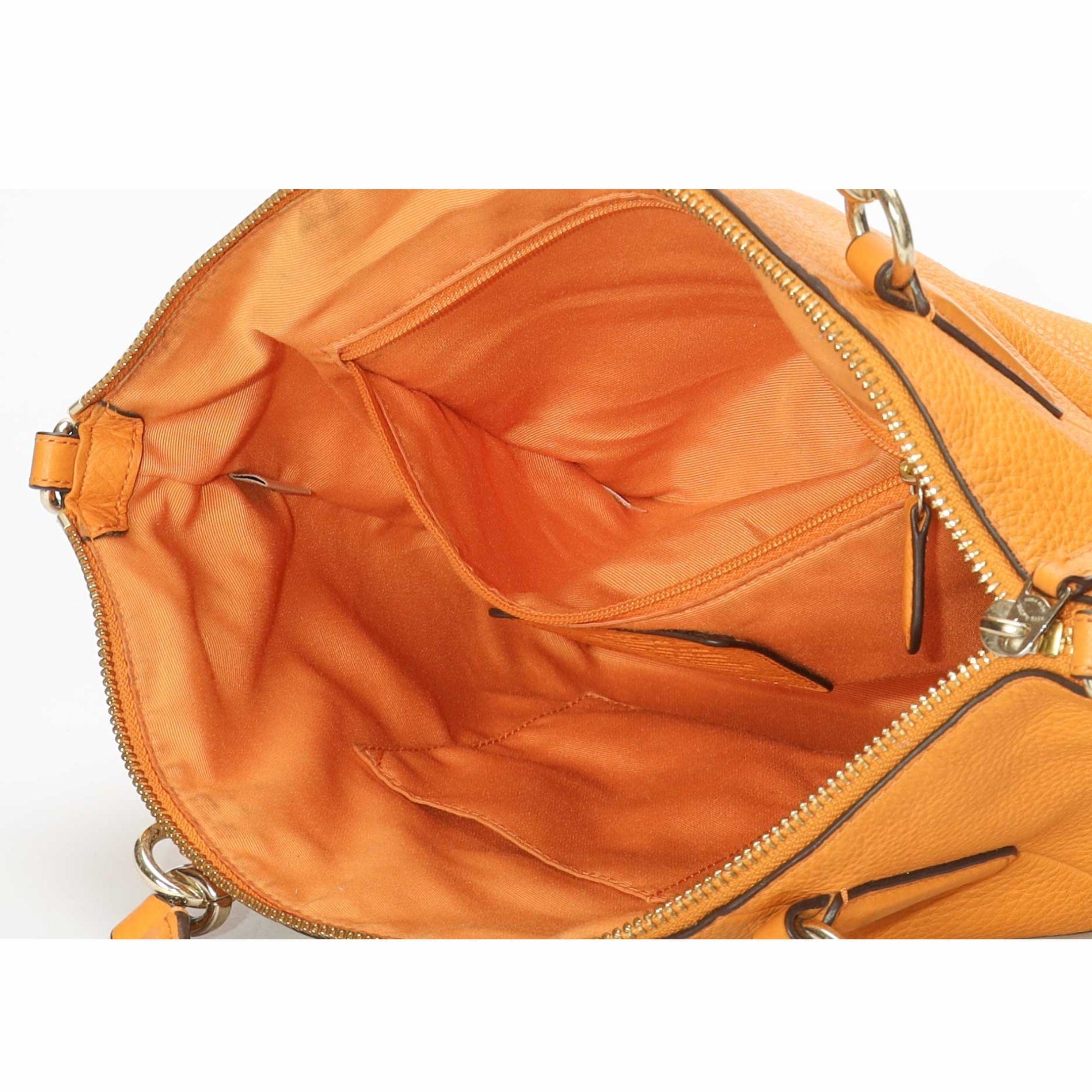 Coach Yellow Kelsey Satchel Crossbody Bag