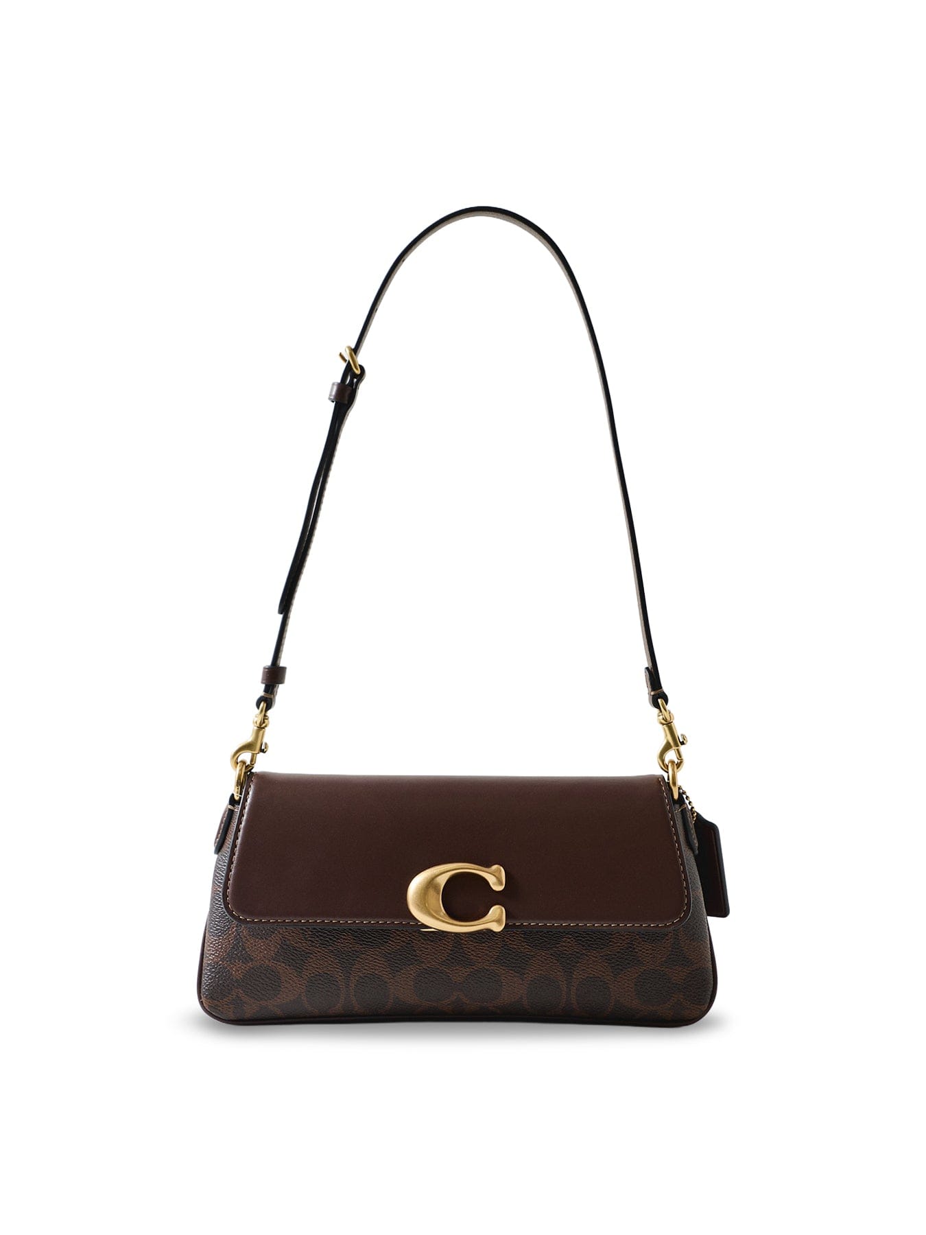 Coach Signature Jet Crossbody Bag Brown