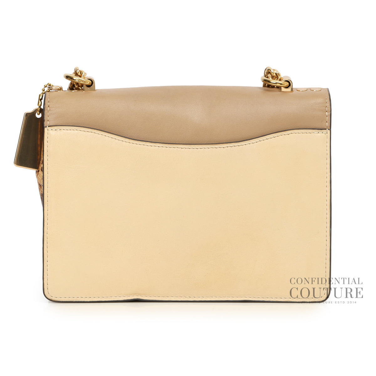 Coach Beige/Brown Klare Medium Crossbody Bag