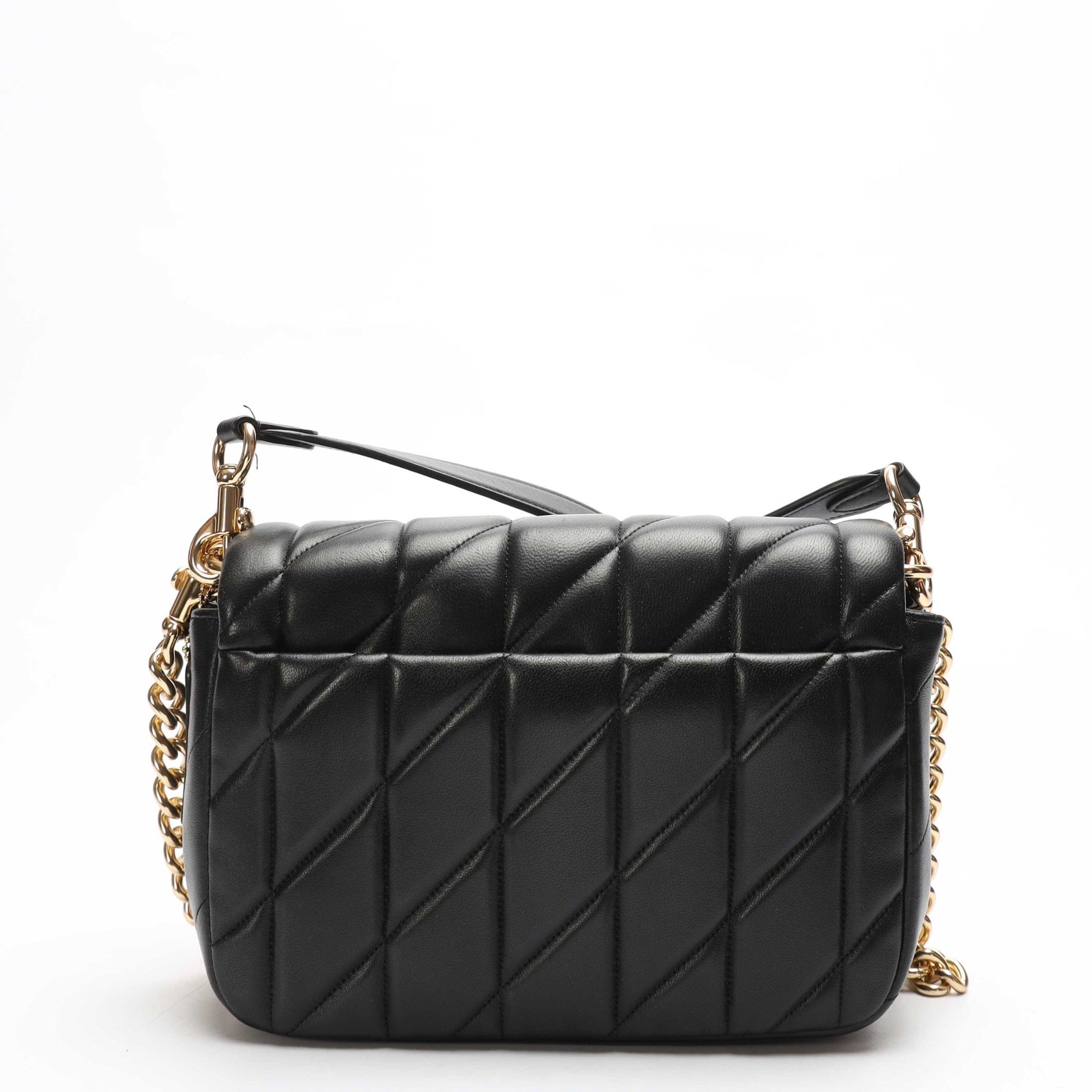 Coach Quinn Quilted Black Crossbody Bag