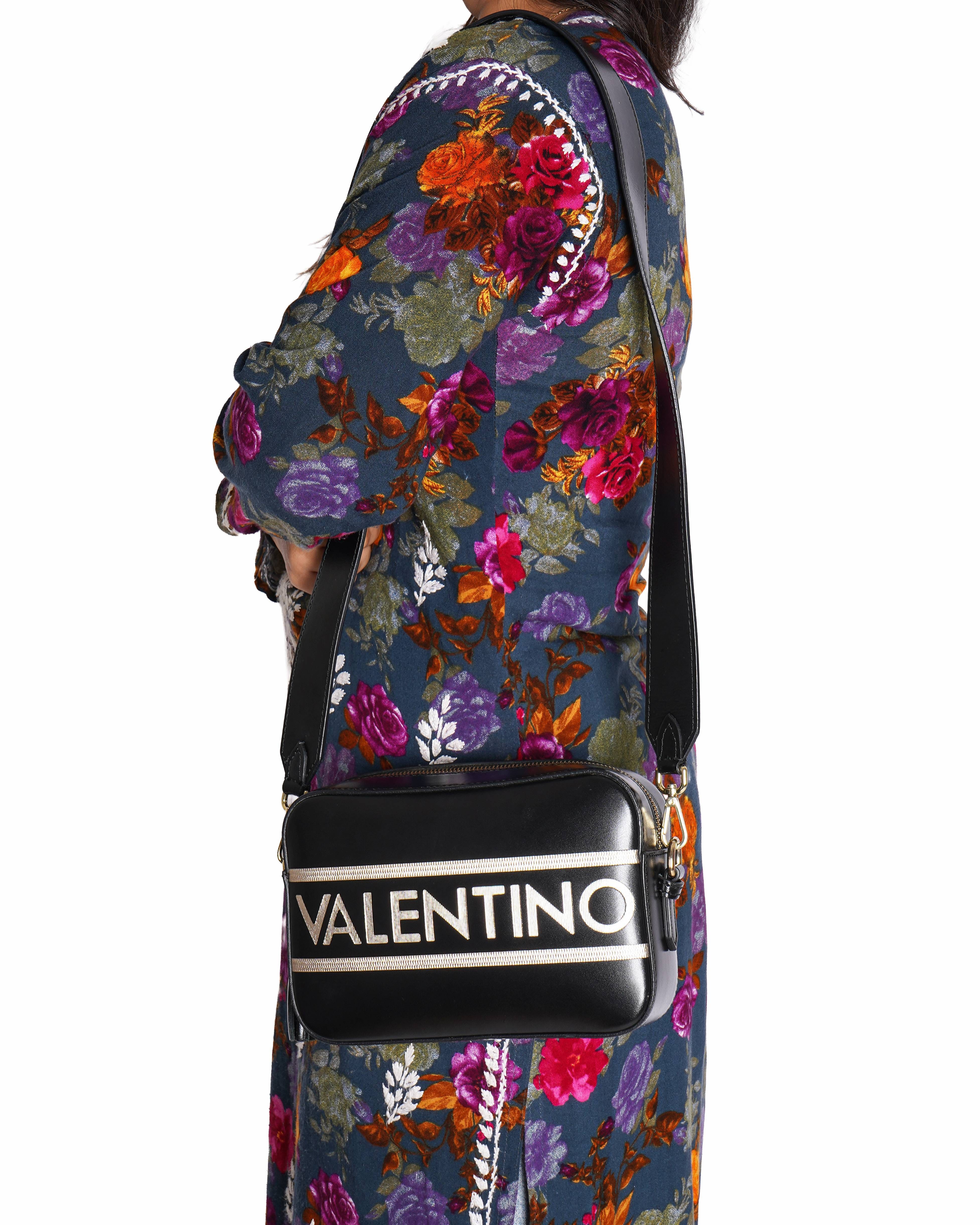 Valentino Black leather crossbody bag