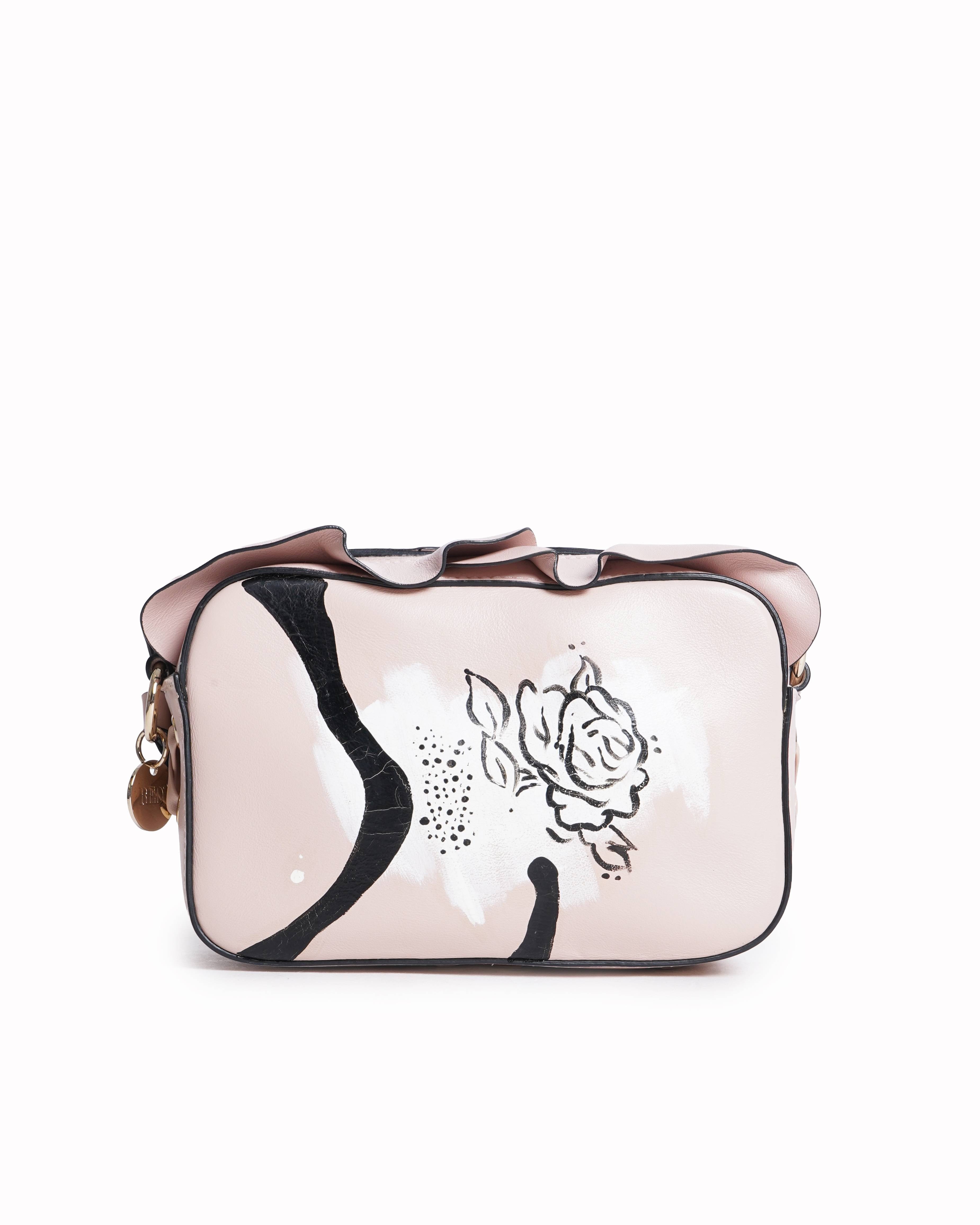 Valentino Red Valentino Garavani Light Pink Leather Crossbody bag