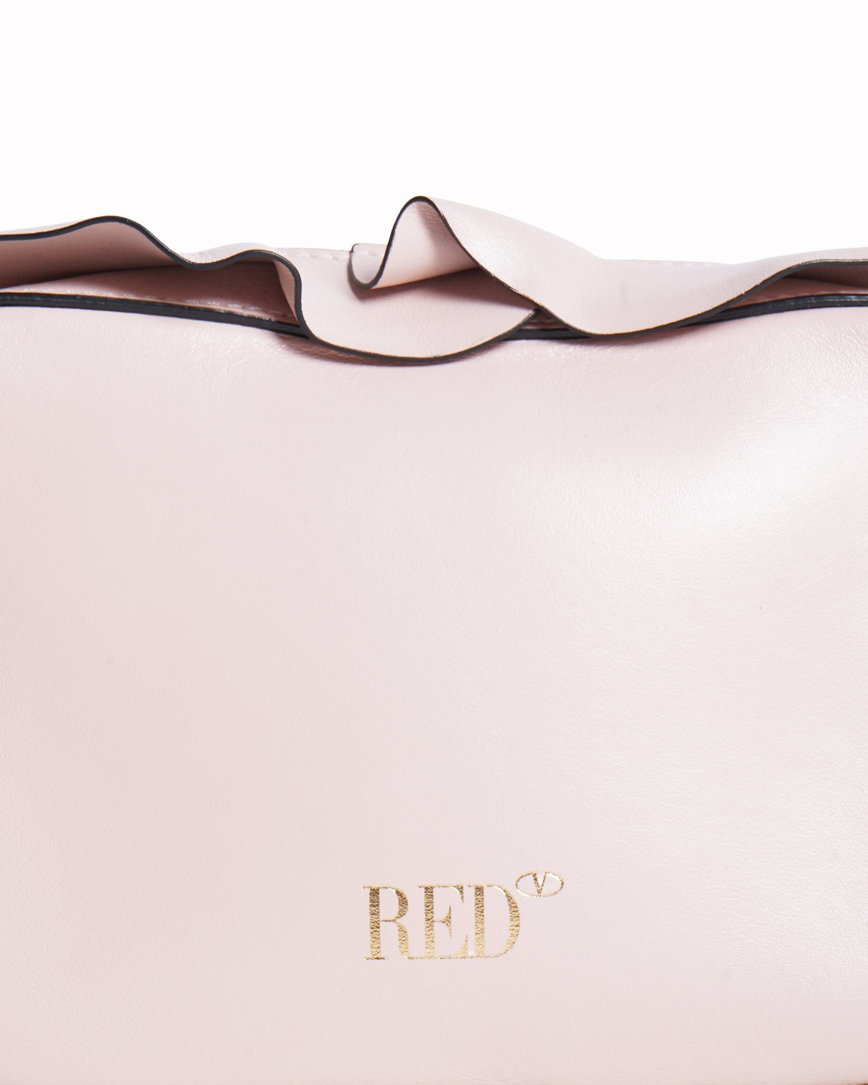 Valentino Red Valentino Garavani Light Pink Leather Crossbody bag