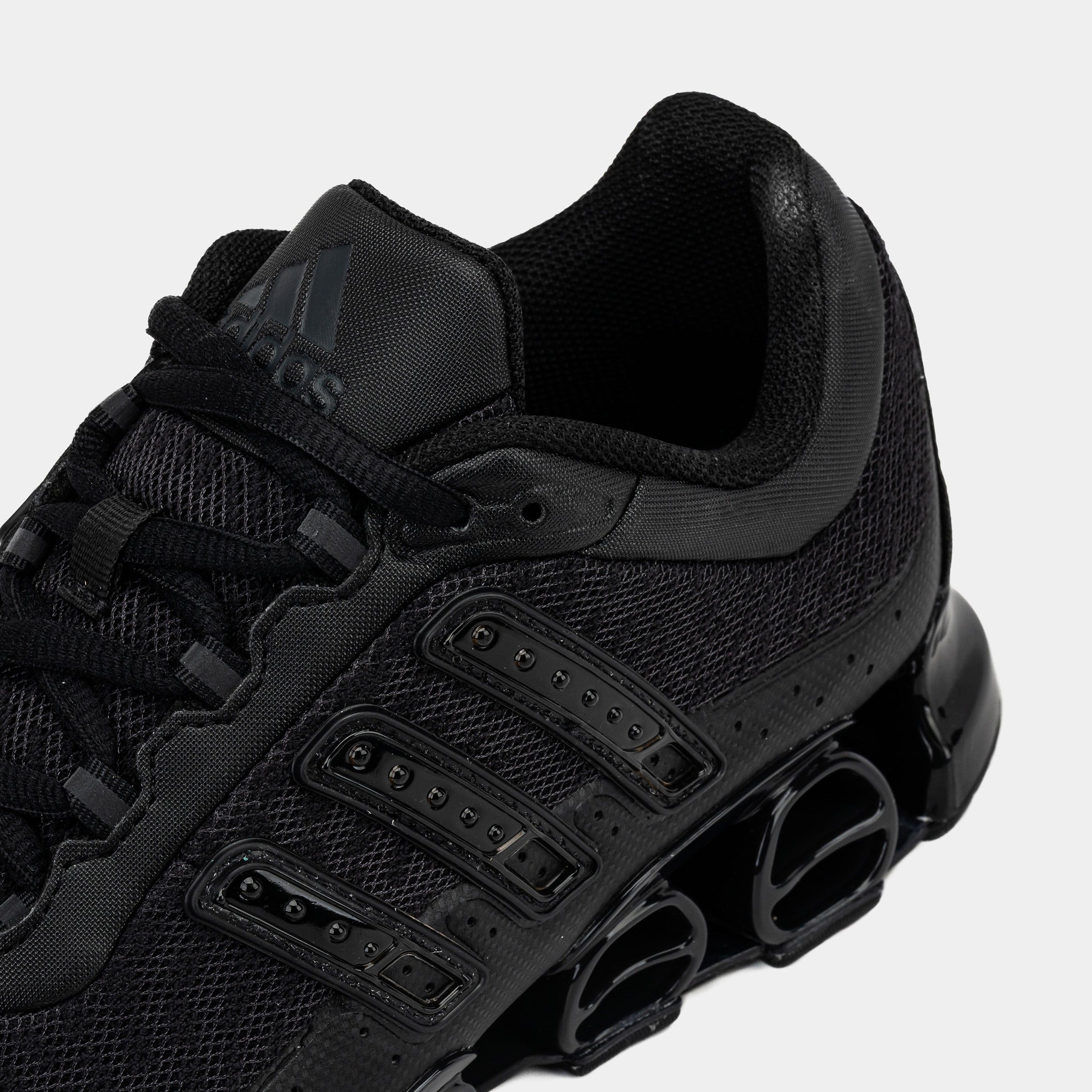 adidas Megaride Mens Running Shoes (Black/Black)