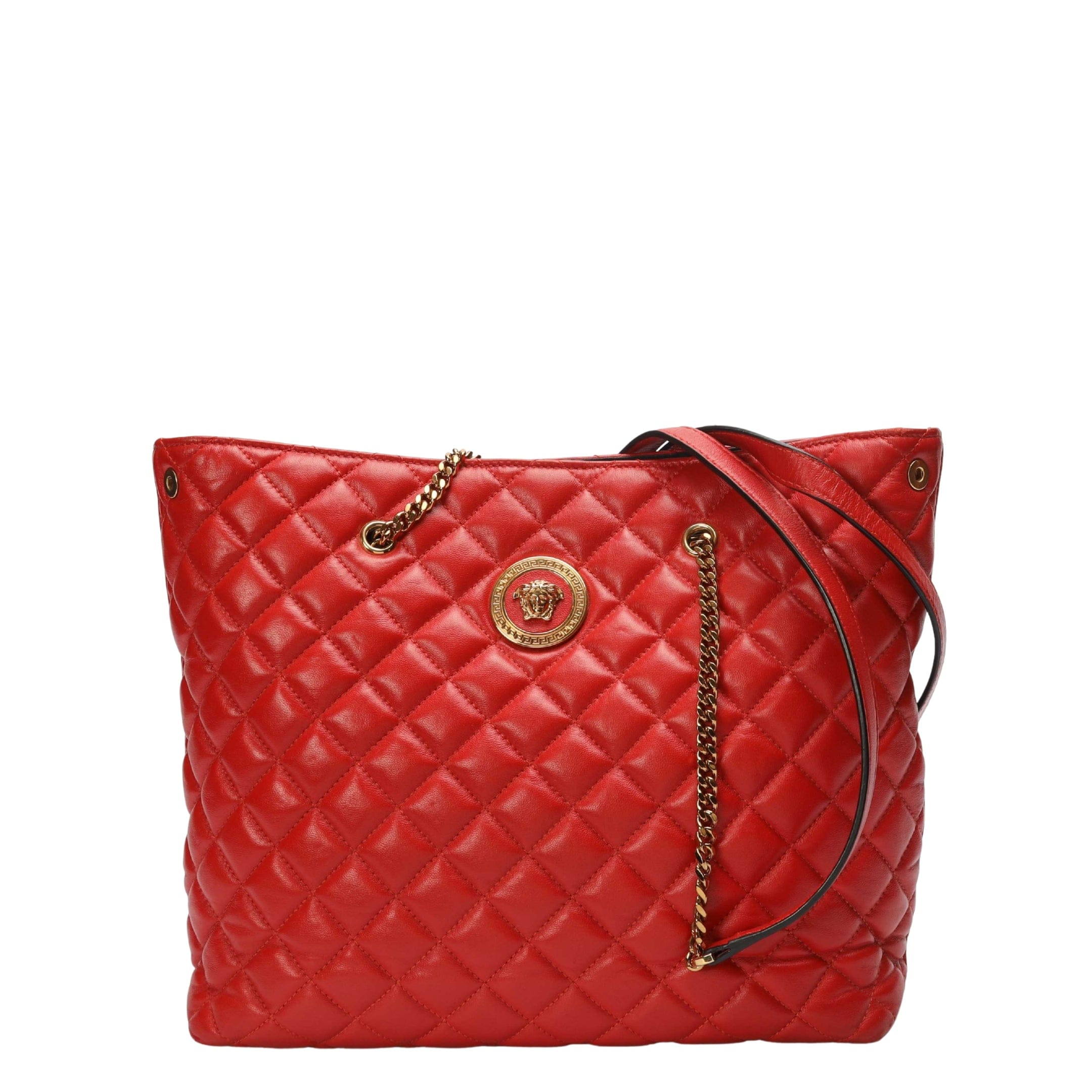 Versace Quilted Medusa Tote