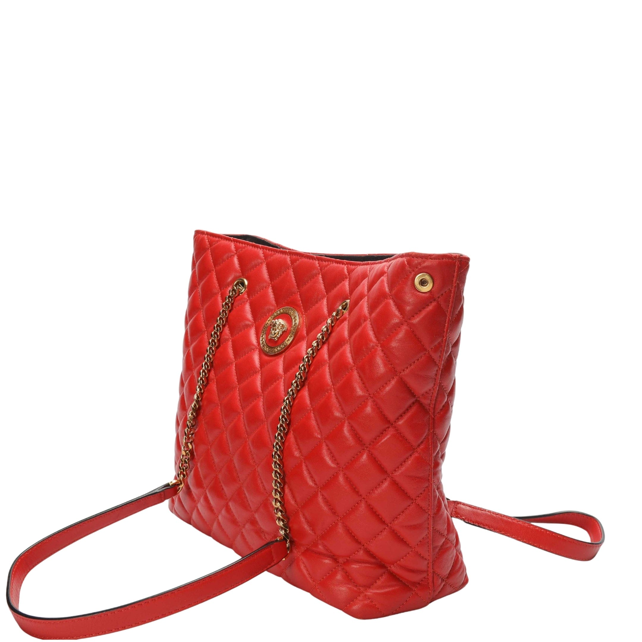 Versace Quilted Medusa Tote