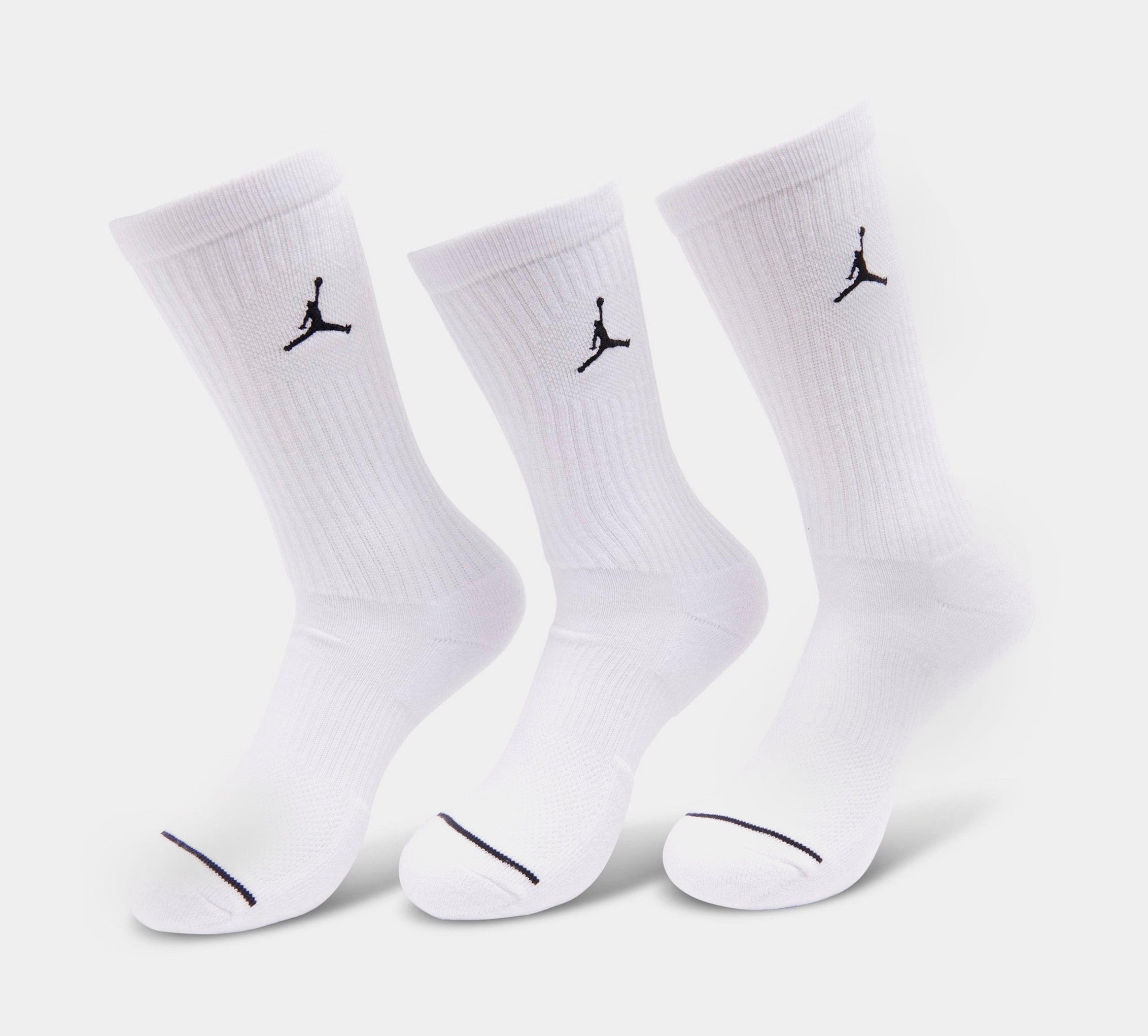 Air Jordan Everyday Crew Mens Socks (White)