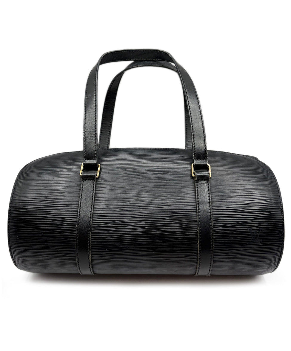 Louis Vuitton Black Epi Leather Handbag