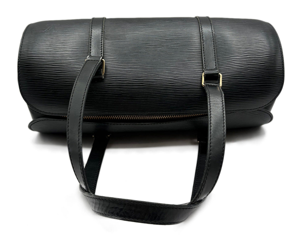 Louis Vuitton Black Epi Leather Handbag