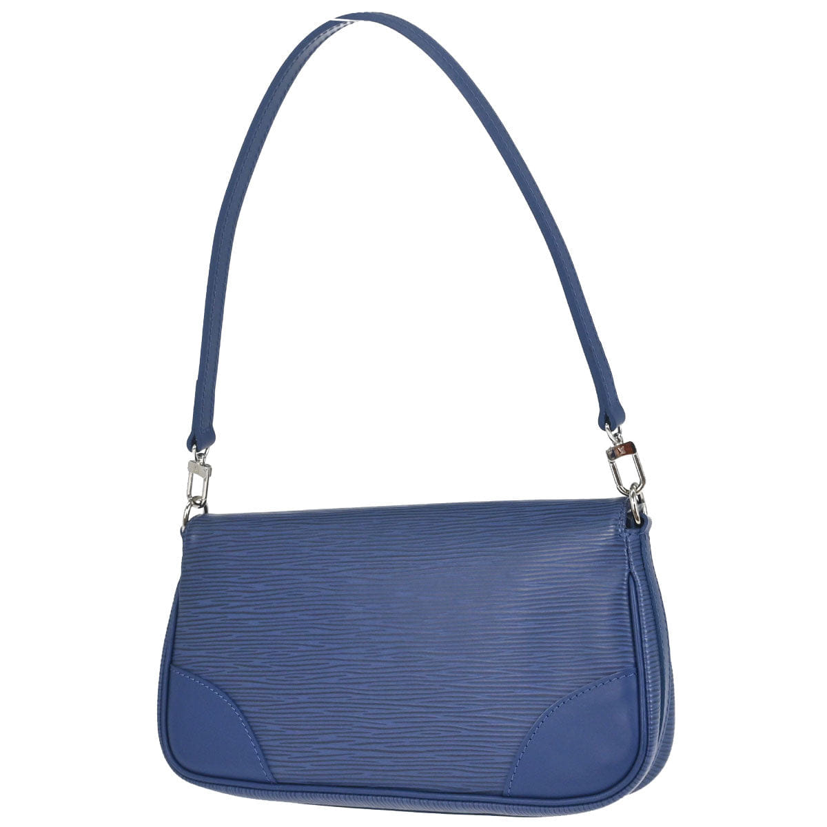 Louis Vuitton 2005 Blue Epi Pochette Segur Handbag M5888G