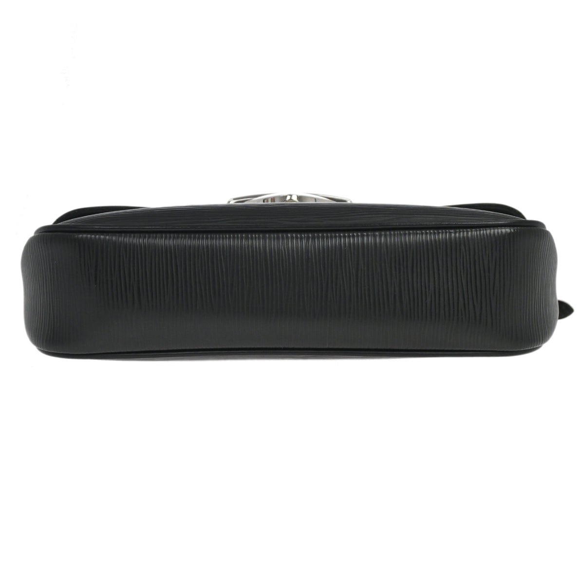 Louis Vuitton 2008 Black Epi Pochette Montaigne Handbag M59292