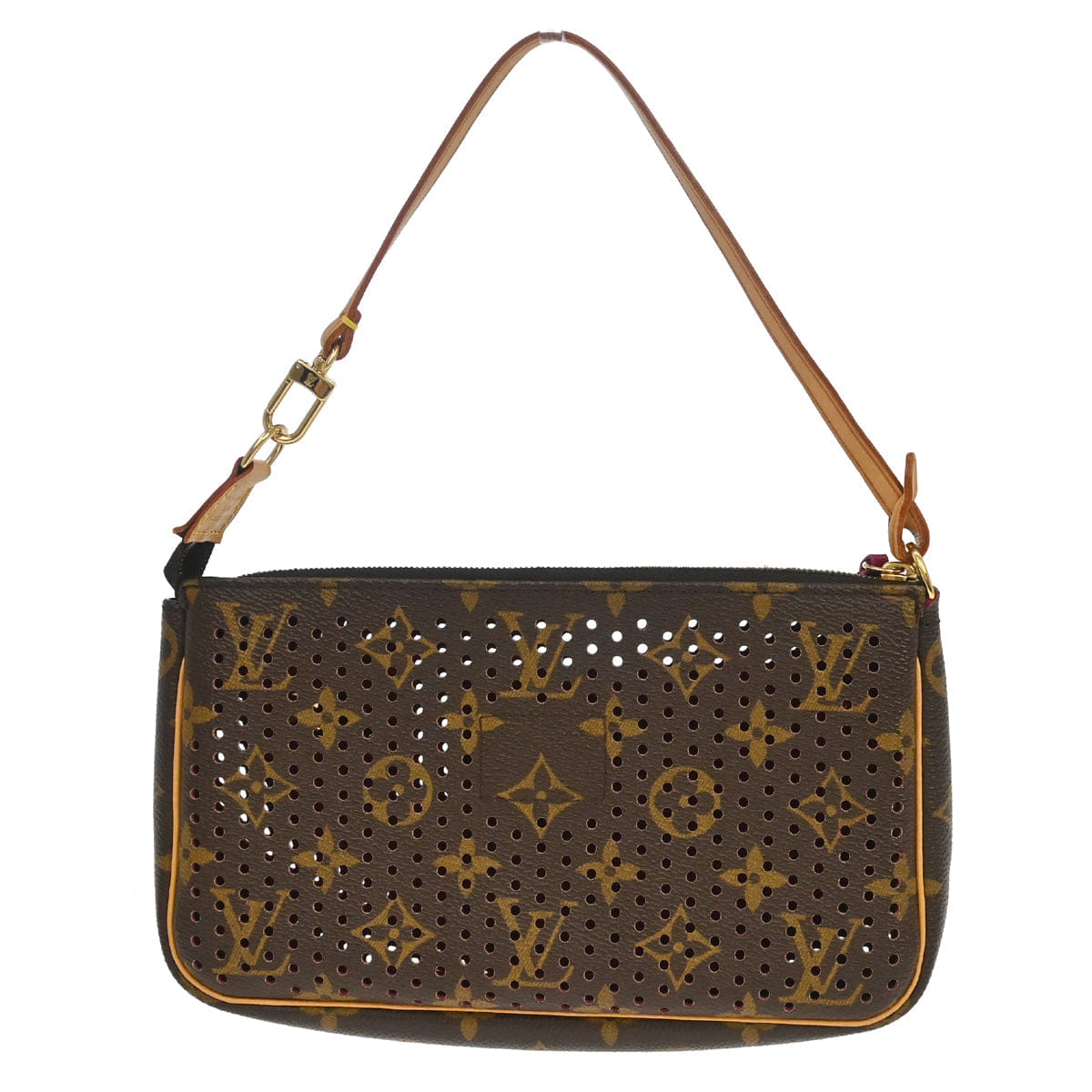 Louis Vuitton 2006 Monogram Perfo Pochette Accessoires Handbag M95183