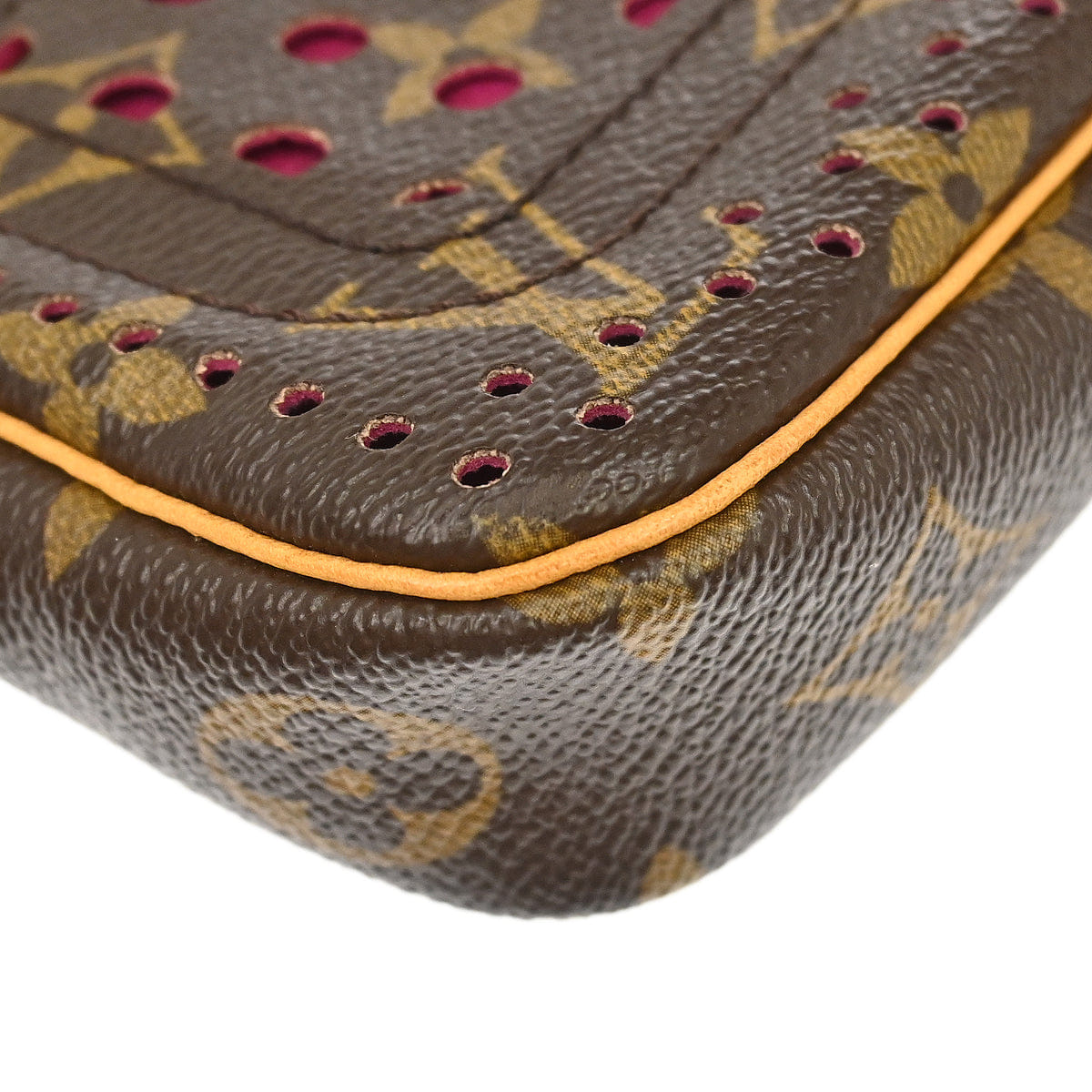 Louis Vuitton 2006 Monogram Perfo Pochette Accessoires Handbag M95183