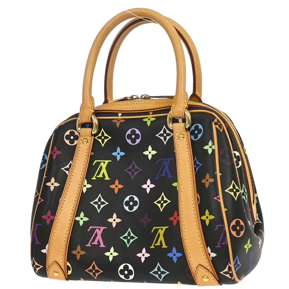 Louis Vuitton 2006 Black Monogram Multicolor Priscilla Handbag M40097