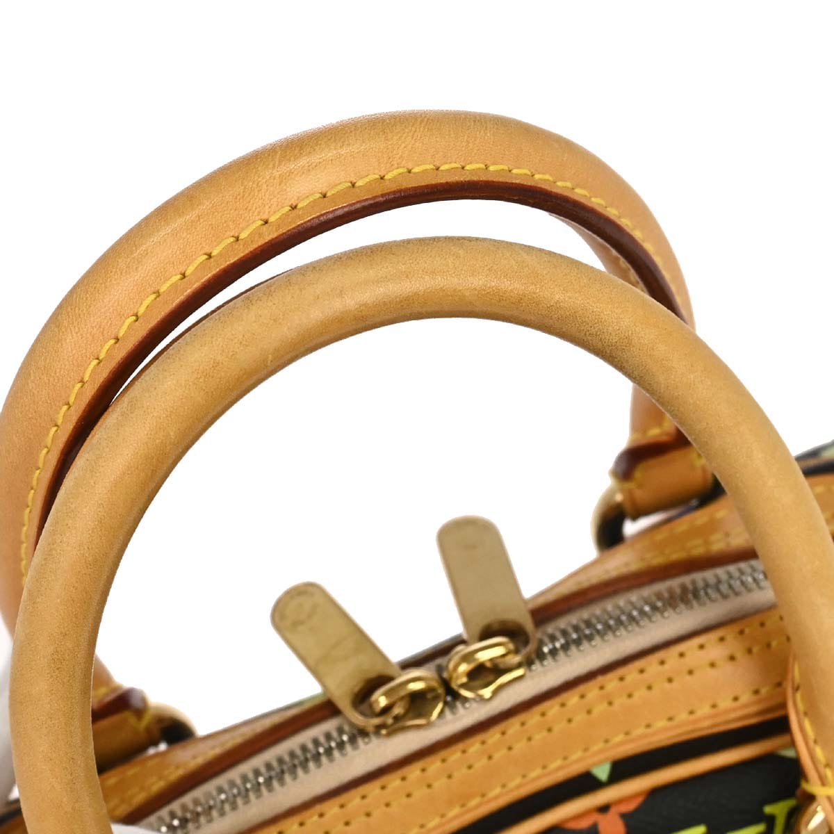 Louis Vuitton 2006 Black Monogram Multicolor Priscilla Handbag M40097