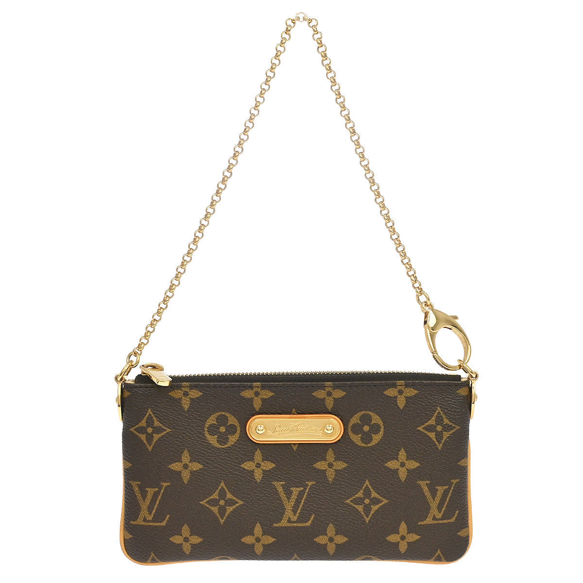 Louis Vuitton 2011 Monogram Pochette Milla MM Handbag M60094