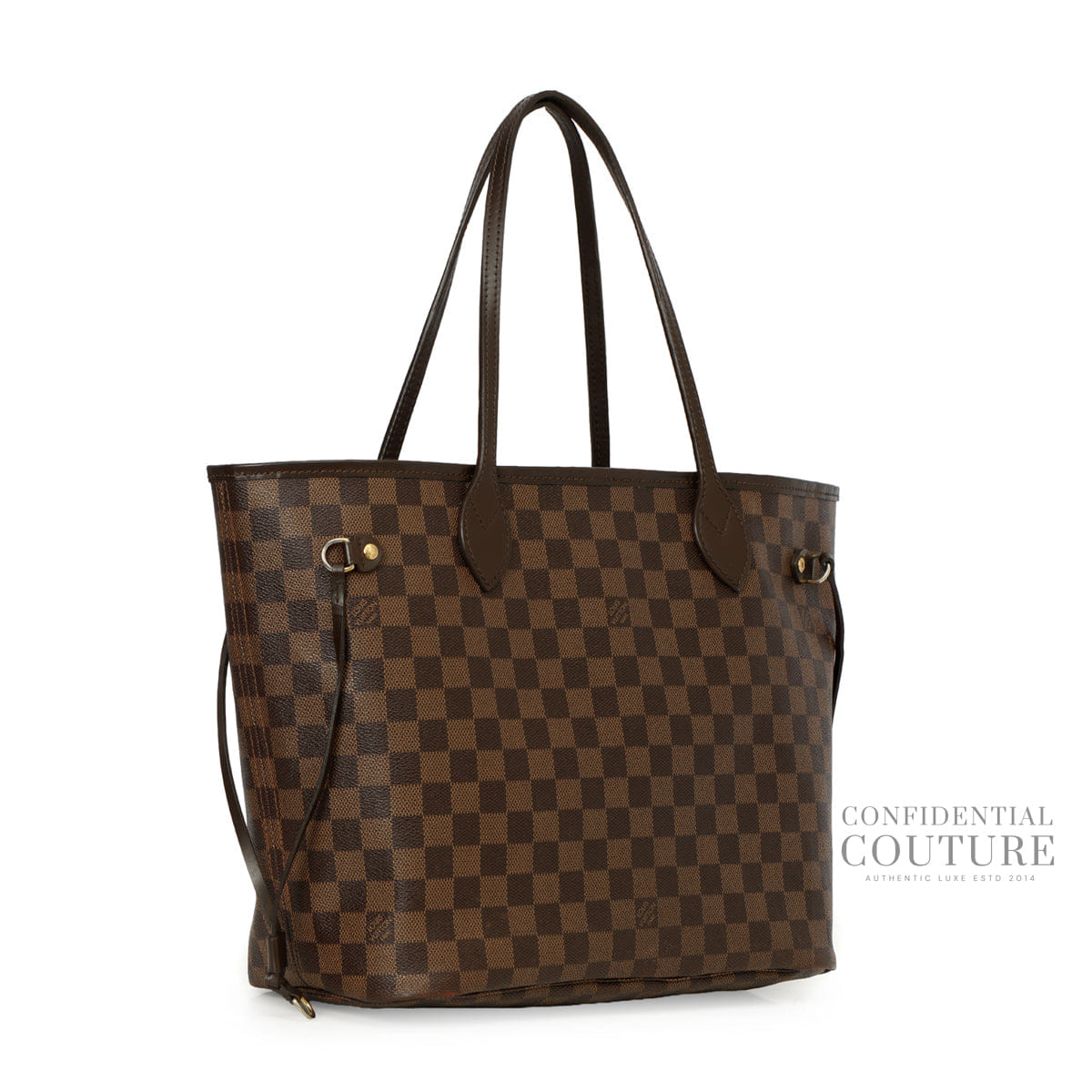 Louis Vuitton Damier Ebene Neverfull MM Bag | Restored
