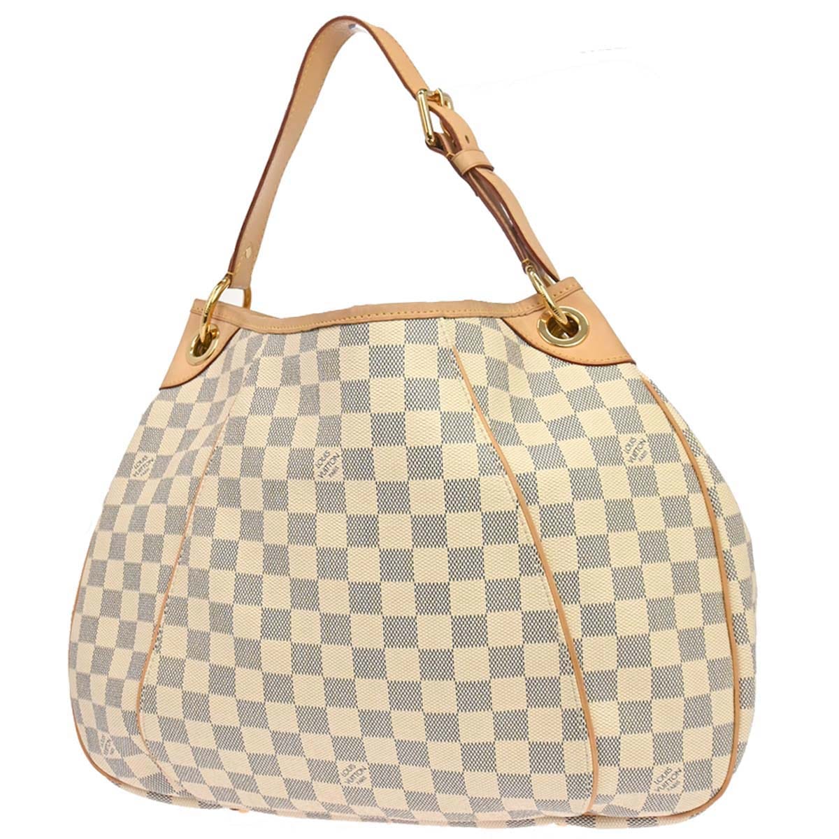 Louis Vuitton 2009 Damier Azur Galliera PM Handbag N55215