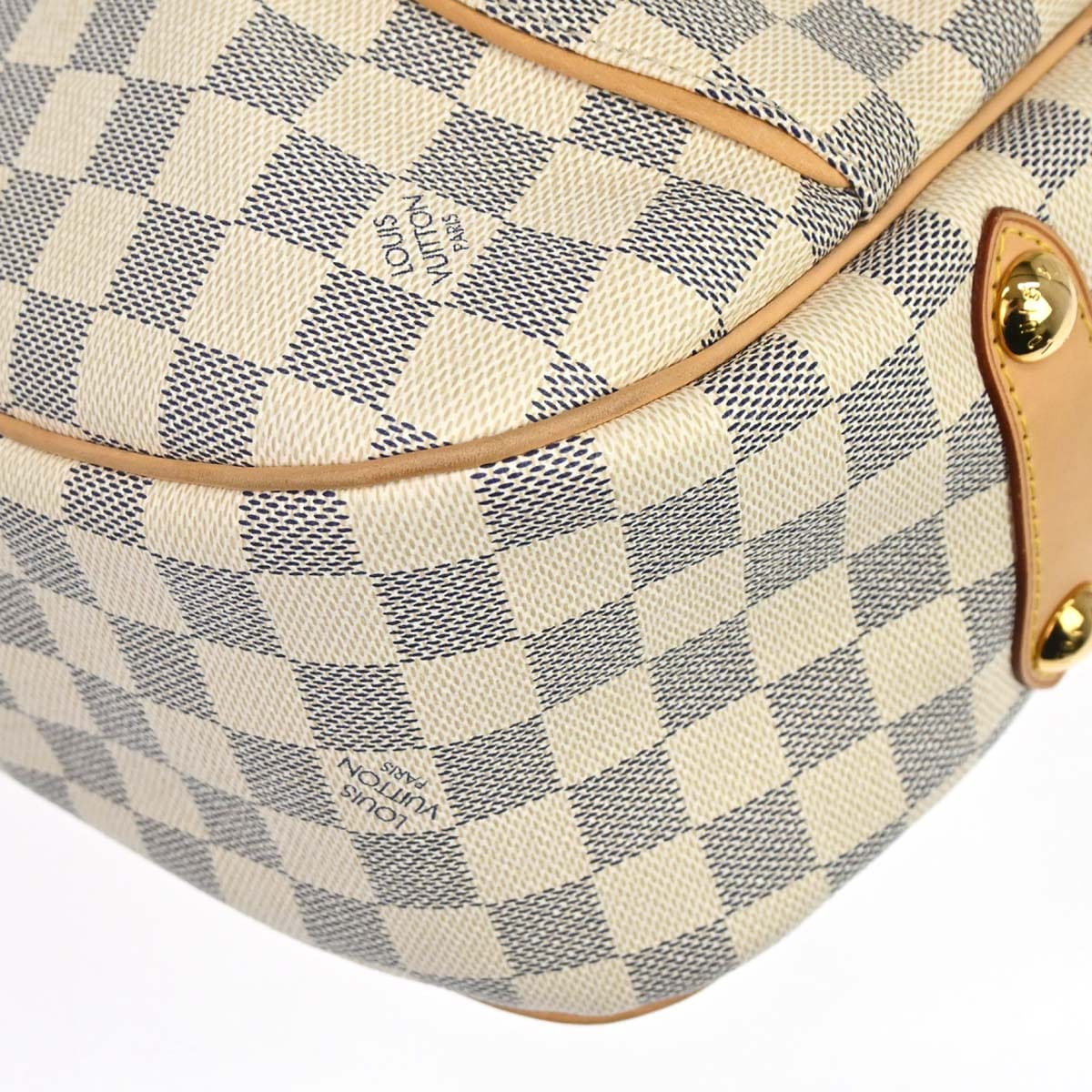 Louis Vuitton 2009 Damier Azur Galliera PM Handbag N55215