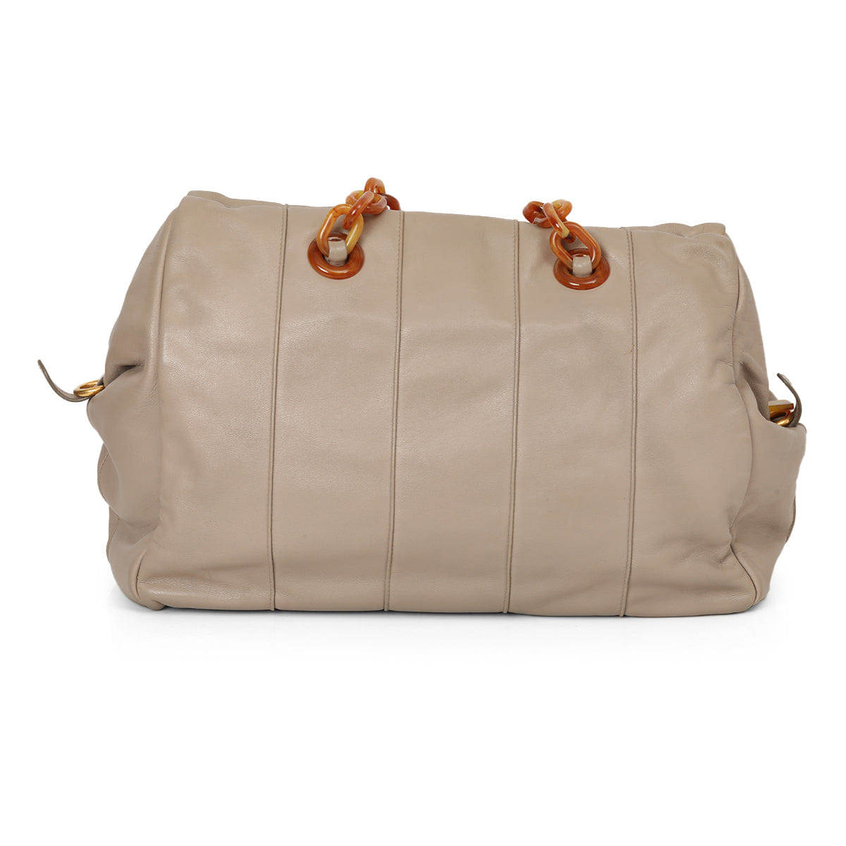 Prada Pomice Chain Tote Bag One Size