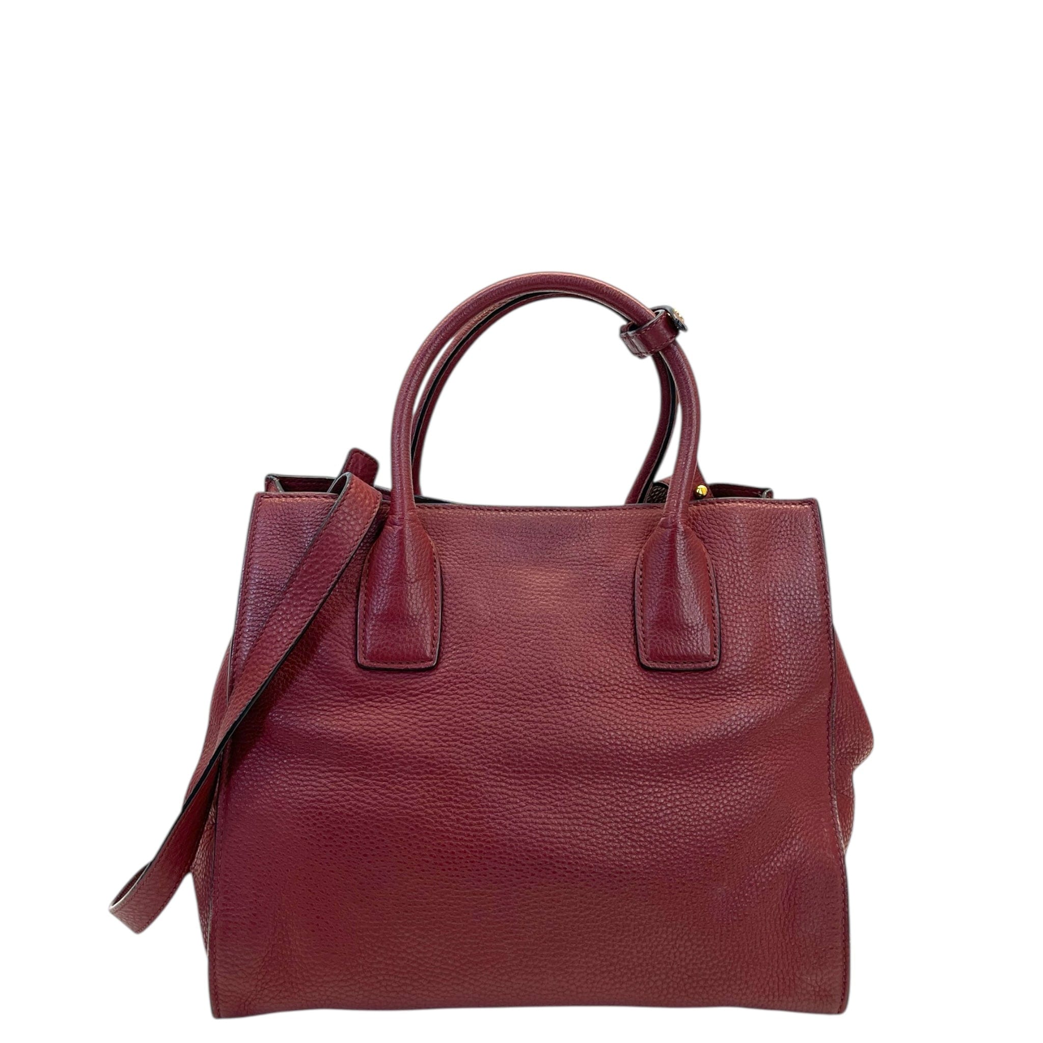 Prada Vitello Daino Leather Tote Bag