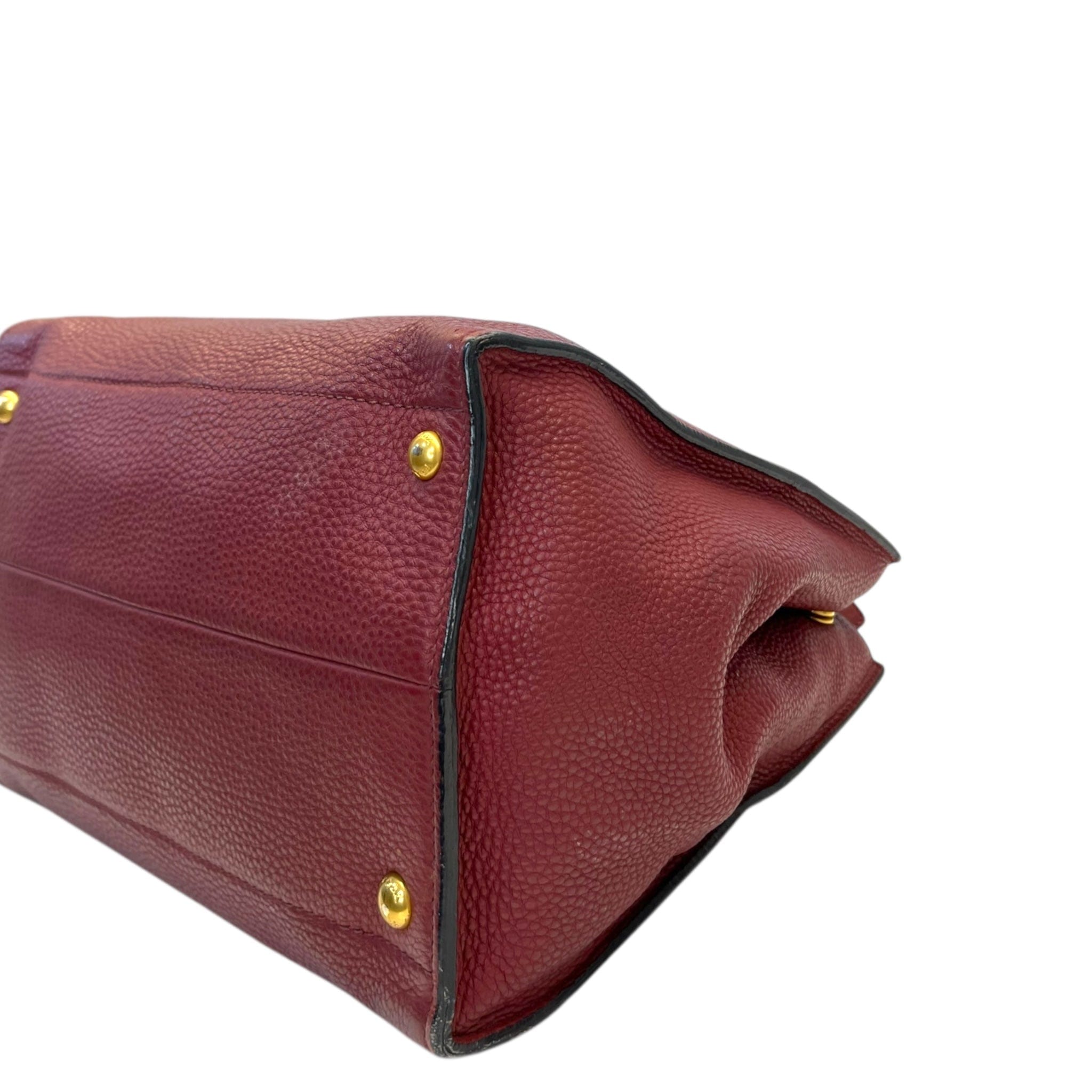Prada Vitello Daino Leather Tote Bag