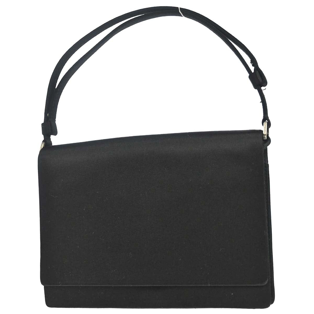 Prada Black Satin Handbag