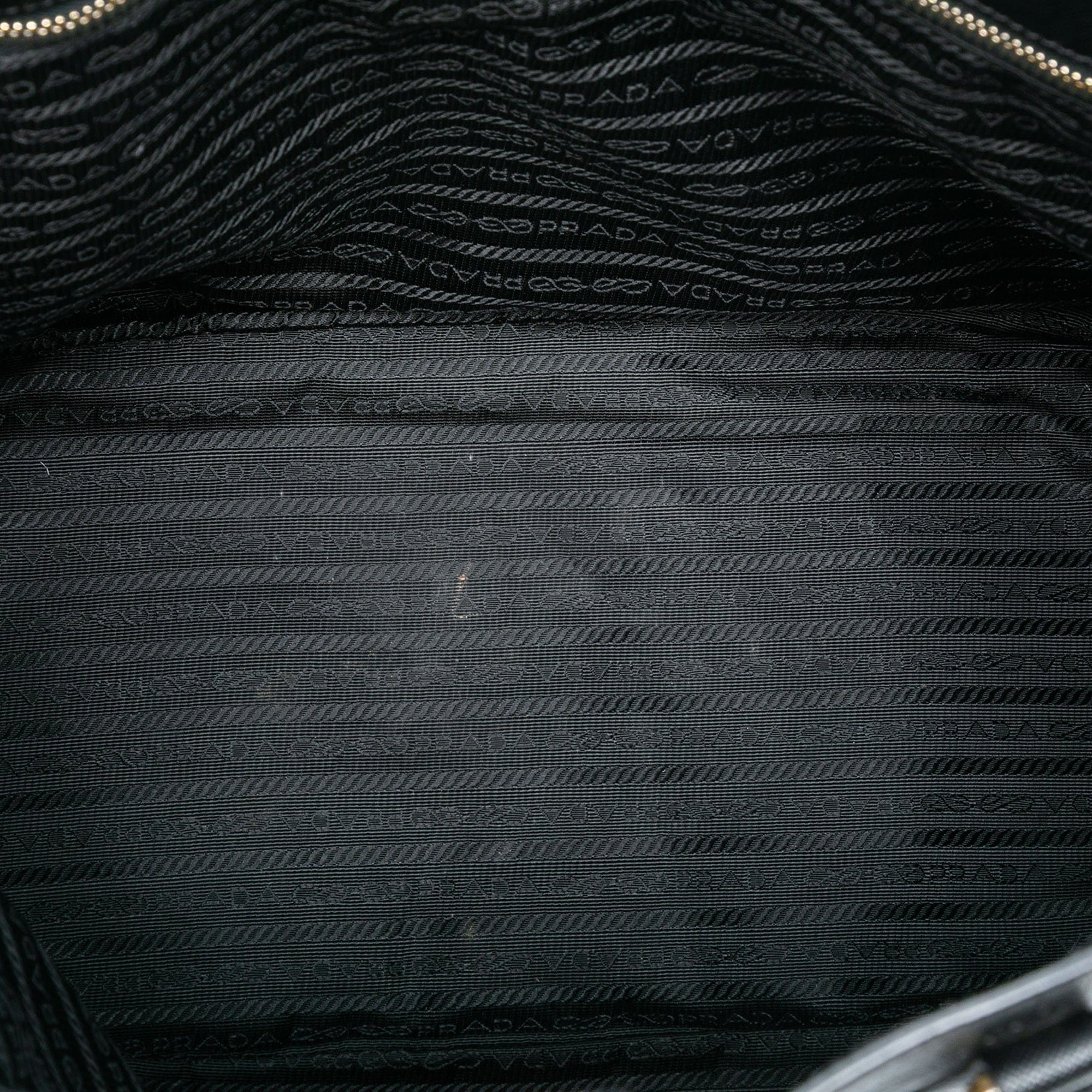 Prada Large Perforated Saffiano Lux Galleria Zip Tote
