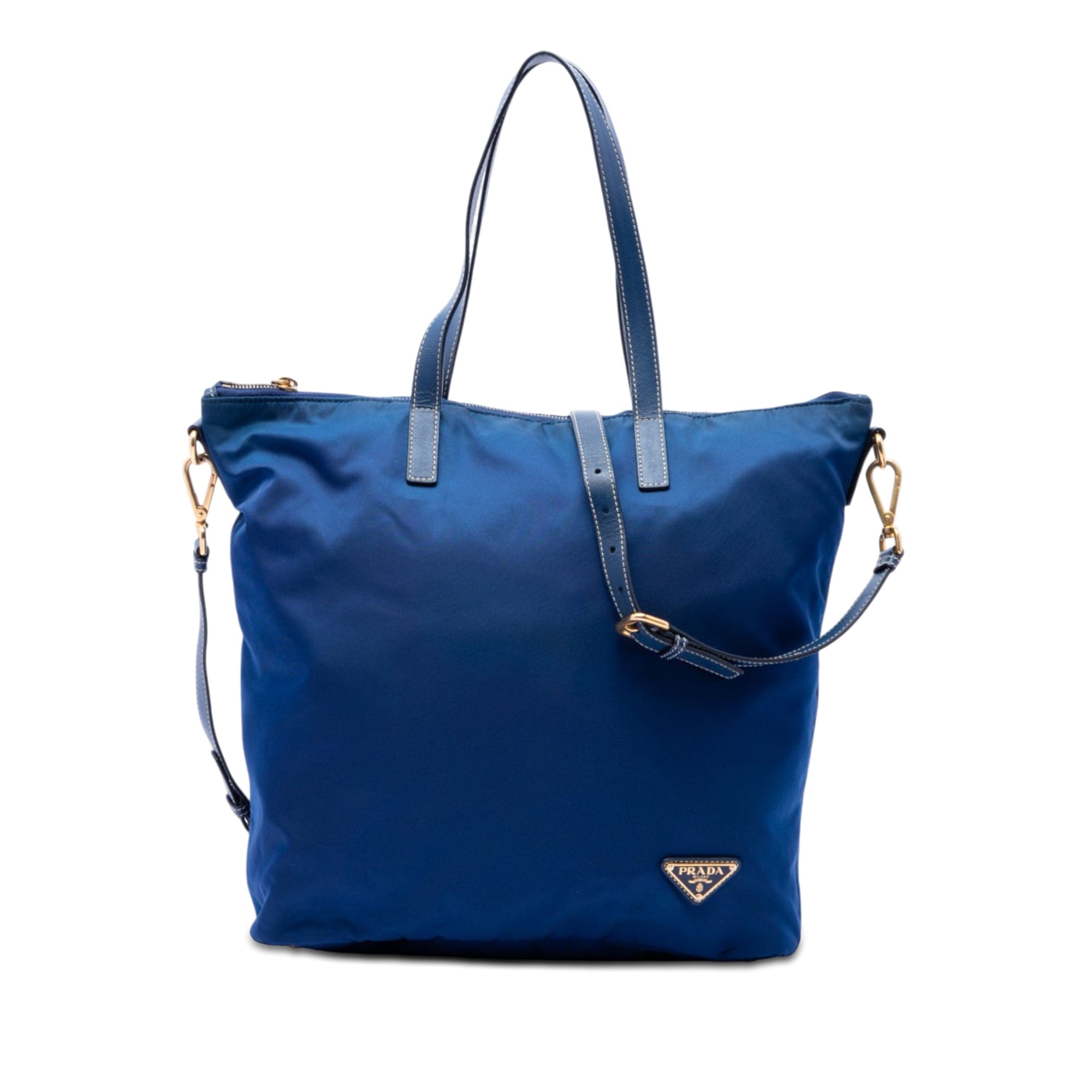 Prada Tessuto Zip Top Convertible Tote