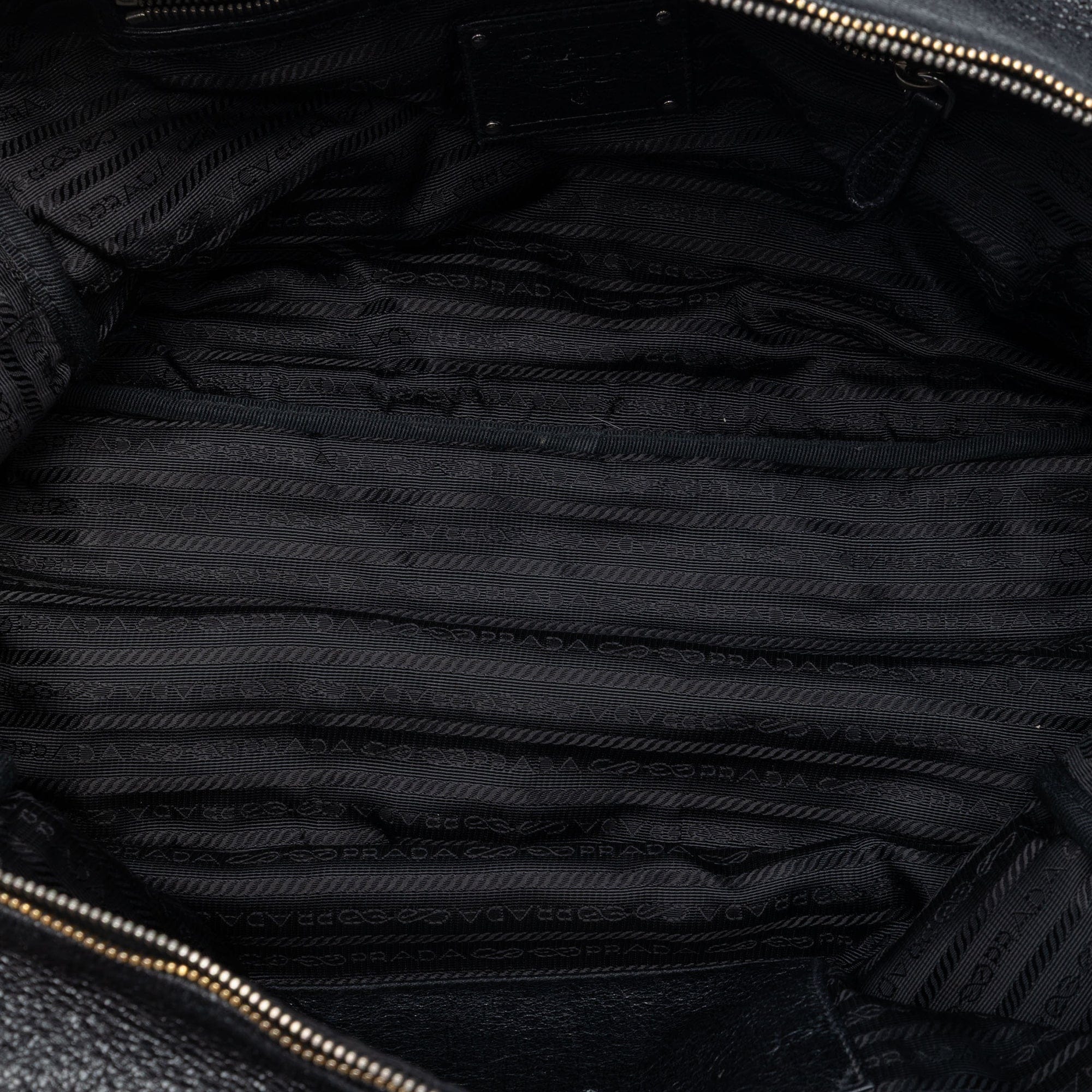 Prada Cervo Lux Bauletto Handbag