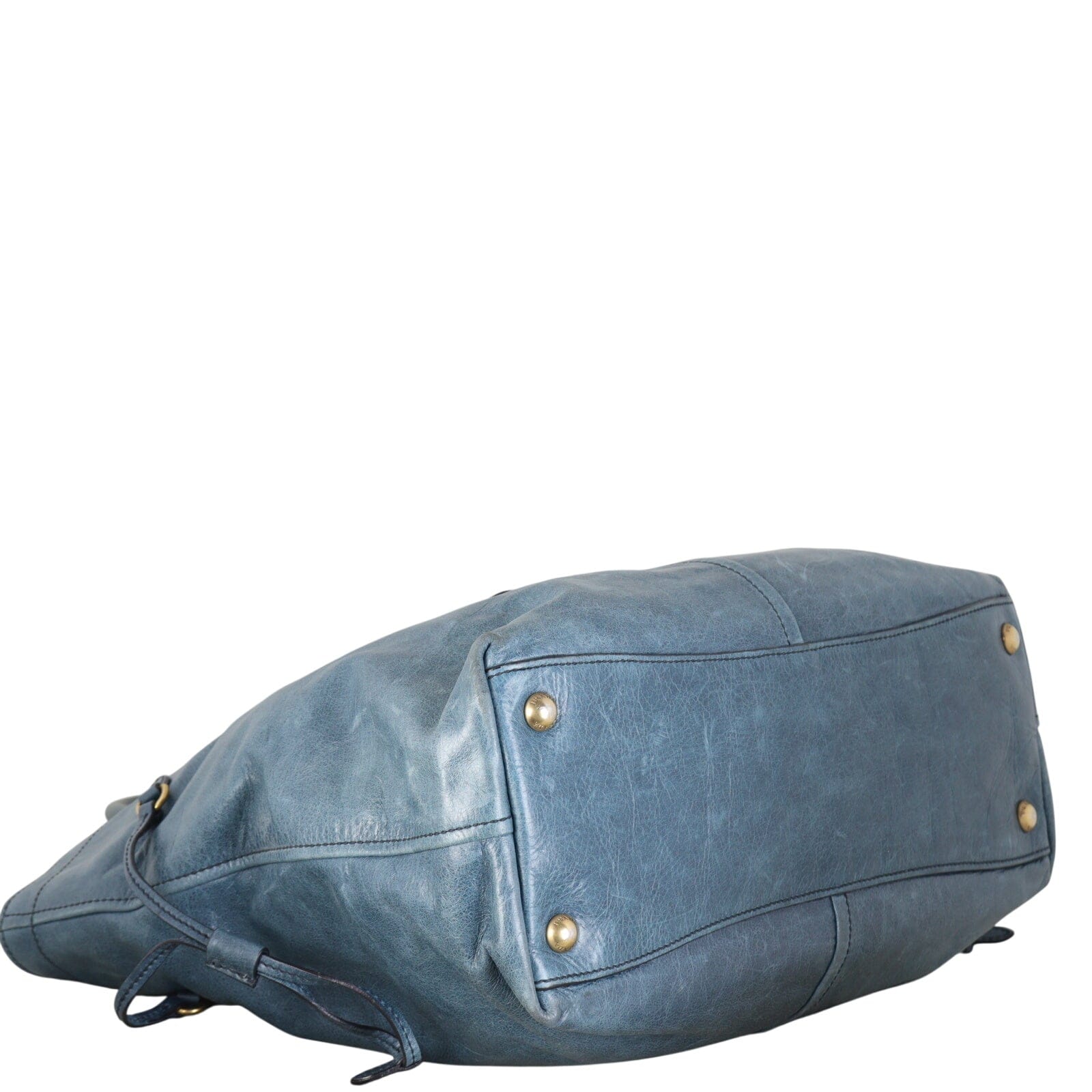 Prada Vitello Shine Front Pocket Tote