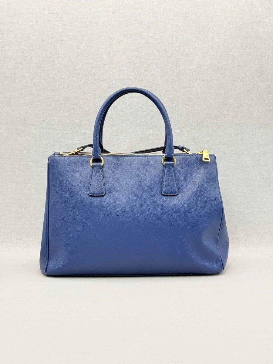 Prada Lux Galleria Blue Tote Bag