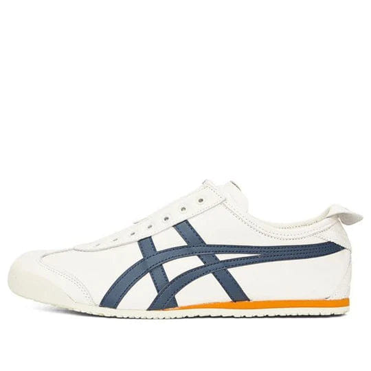 Onitsuka Tiger Mexico 66 Slip - On White Navy Yellow - Preorder