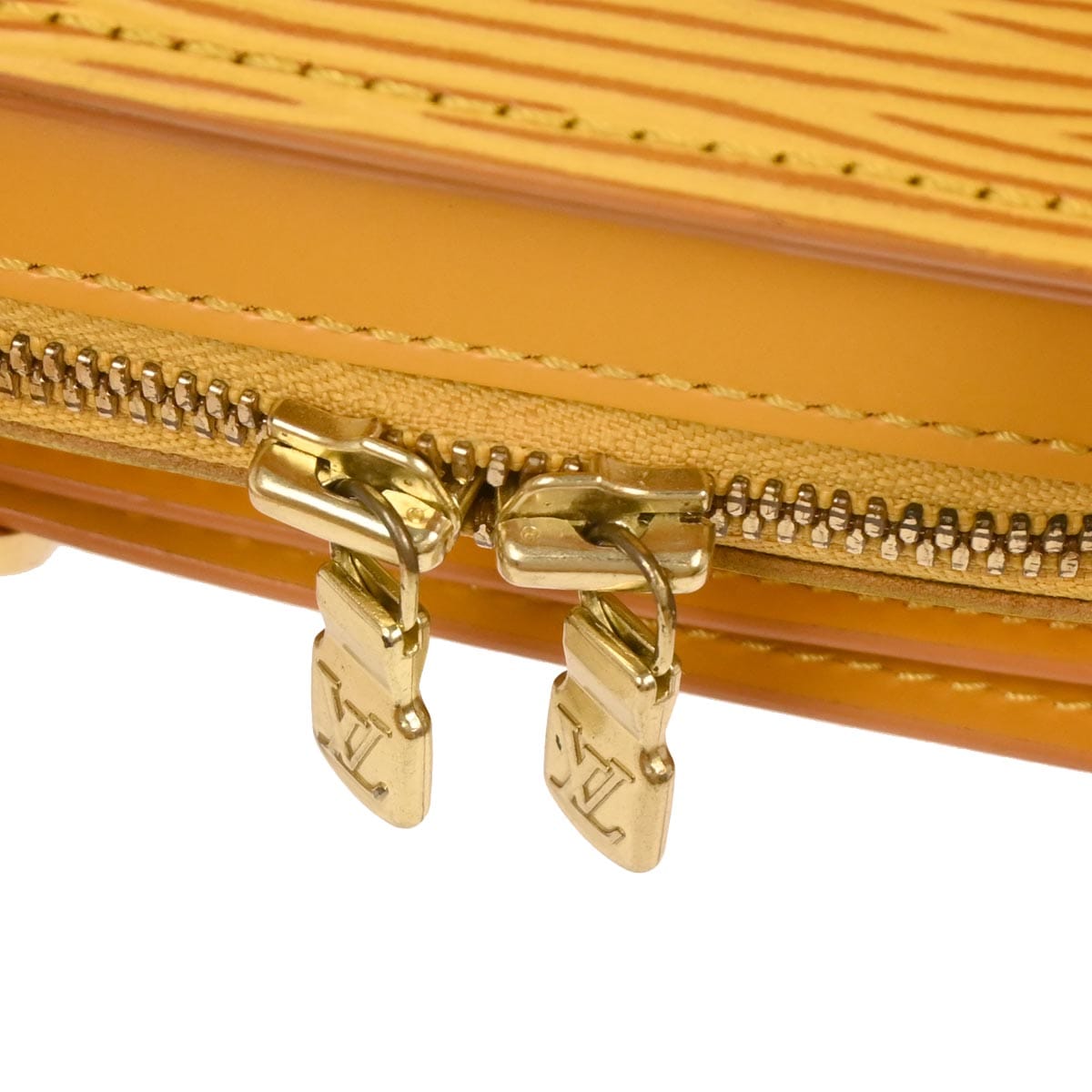 Louis Vuitton 2001 Yellow Epi Pont Neuf Handbag M52059