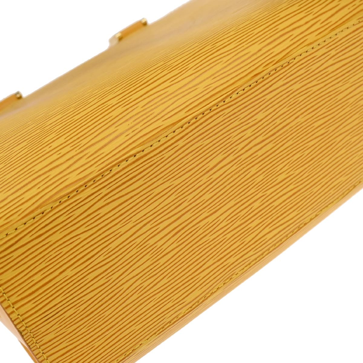 Louis Vuitton 2001 Yellow Epi Pont Neuf Handbag M52059